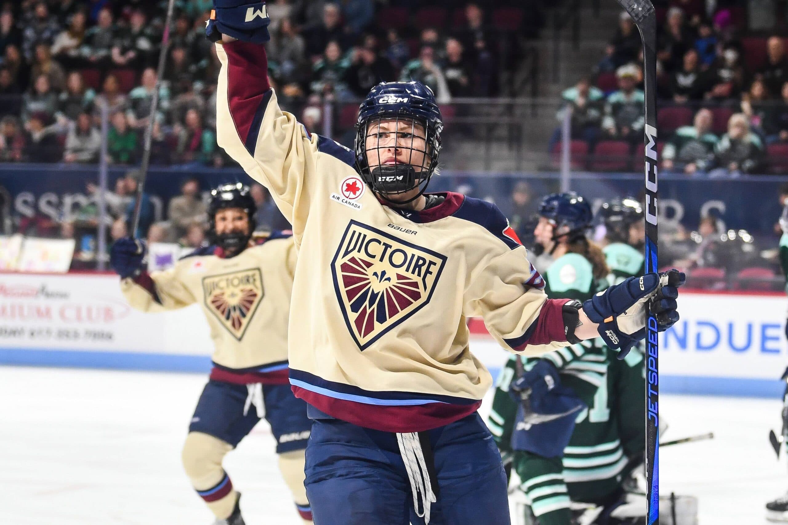 Montreal Victoire forward Catherine Dubois
