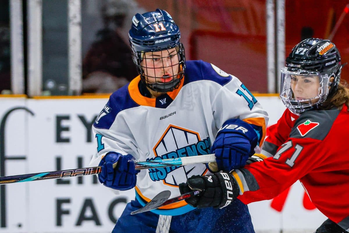 New York Sirens forward Abby Roque