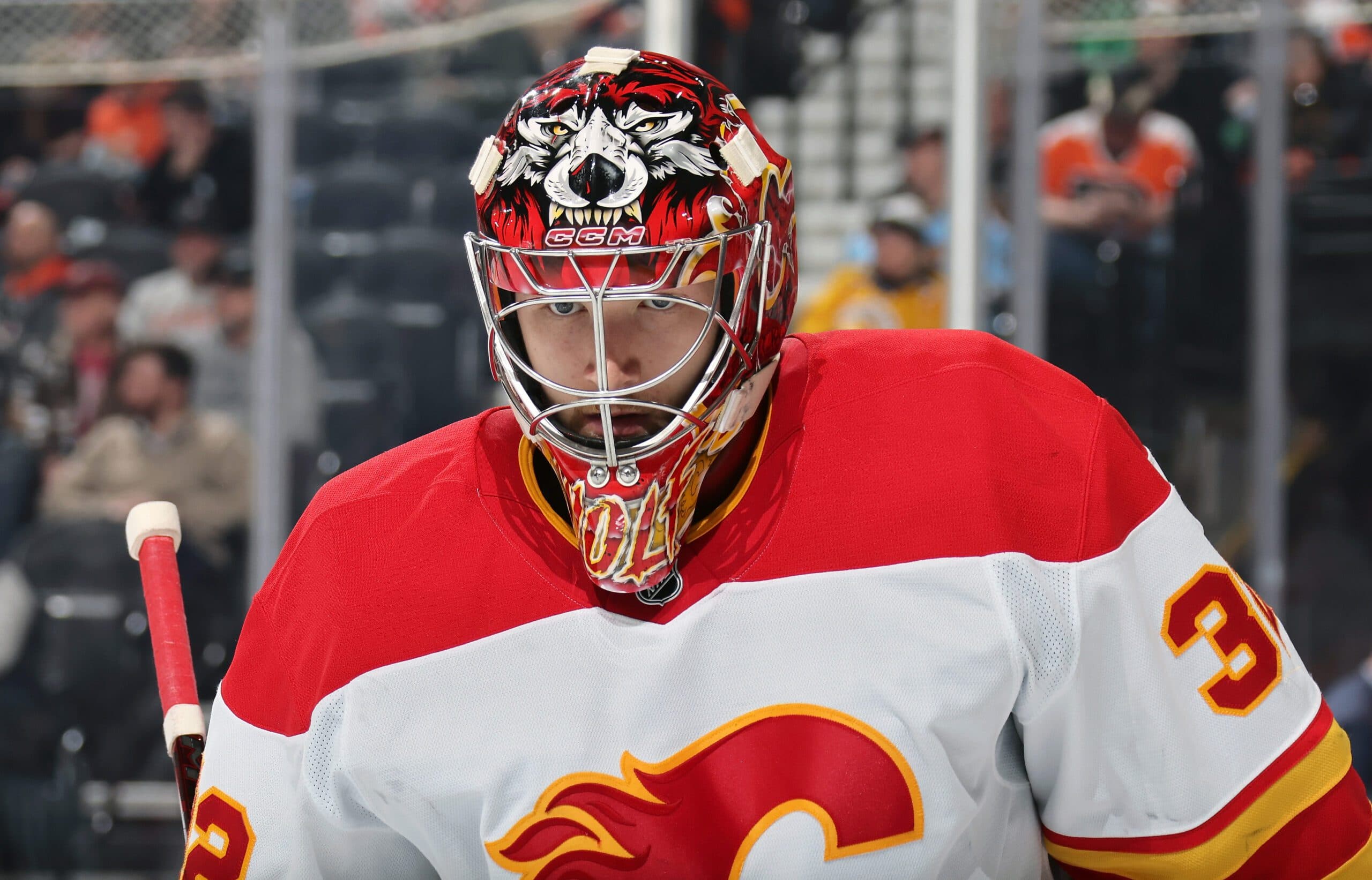 Flames’ Dustin Wolf on Olympic orientation snub: ‘It just creates fire’