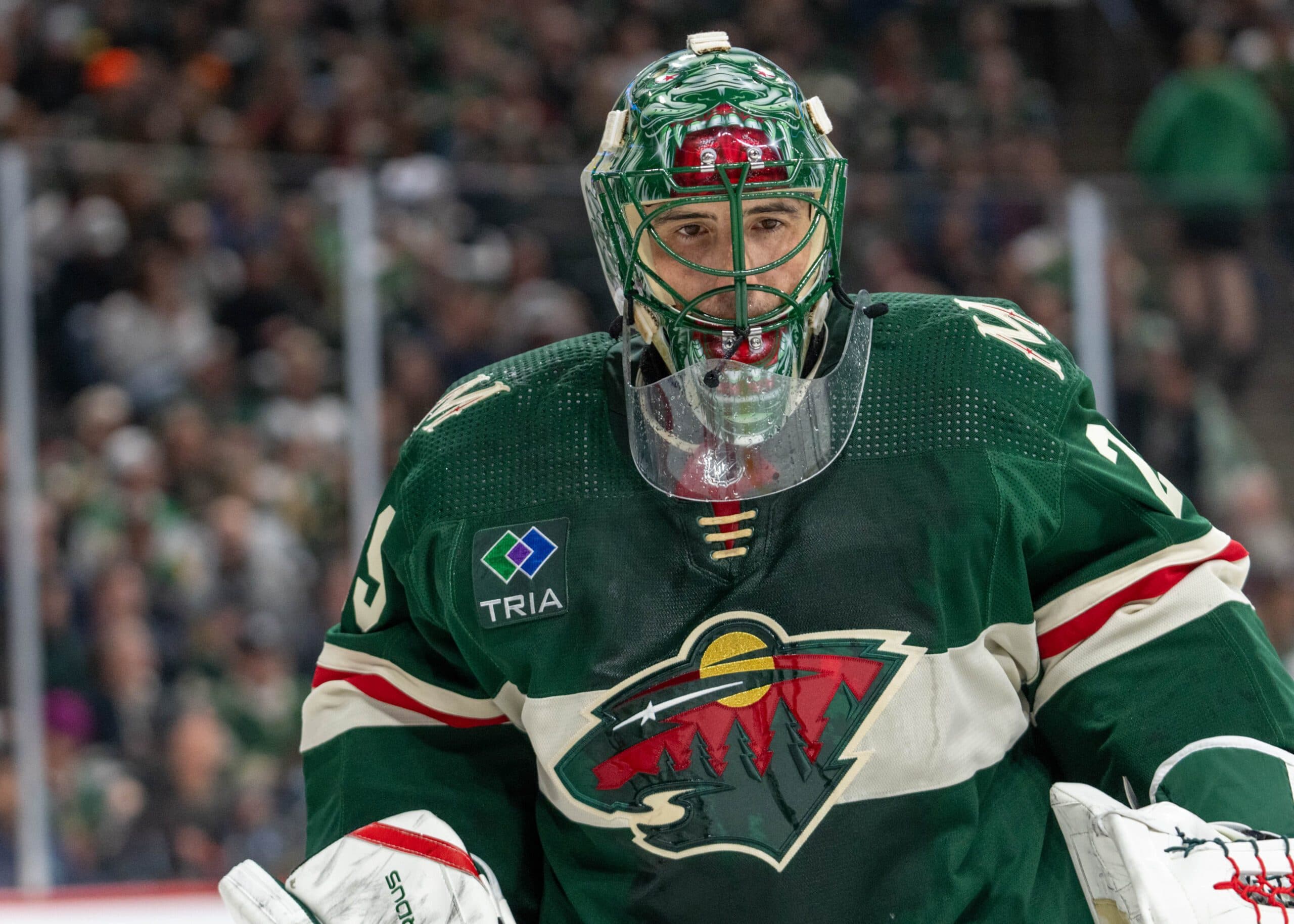 Minnesota Wild goaltender Marc-Andre Fleury