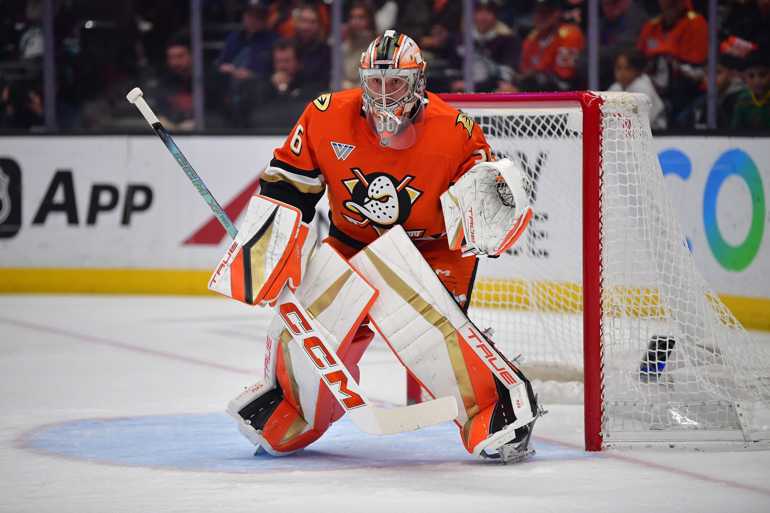 Ducks’ John Gibson returns Thursday following seven-game absence due to lower-body injury