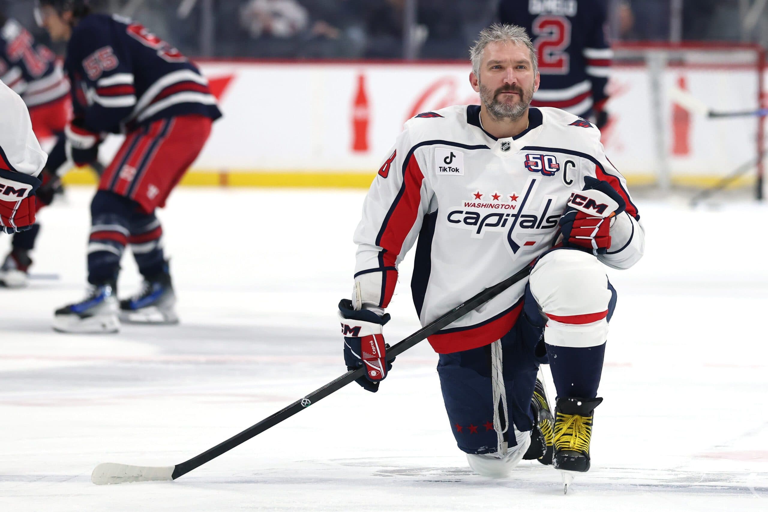 Capitals’ Alex Ovechkin scores goal No. 889, now six away from NHL record