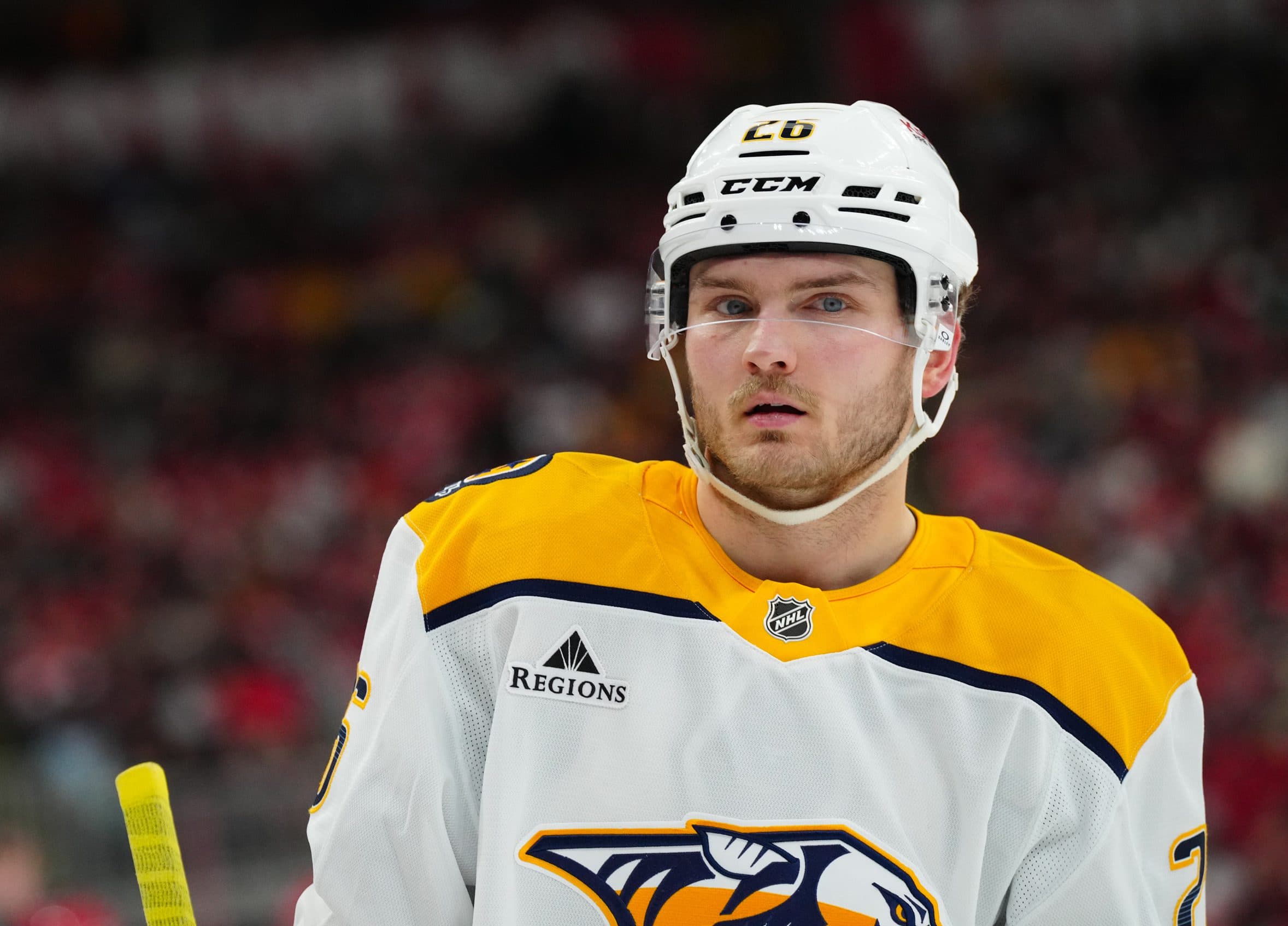 Predators place Marc Del Gaizo, Kieffer Bellows on waivers
