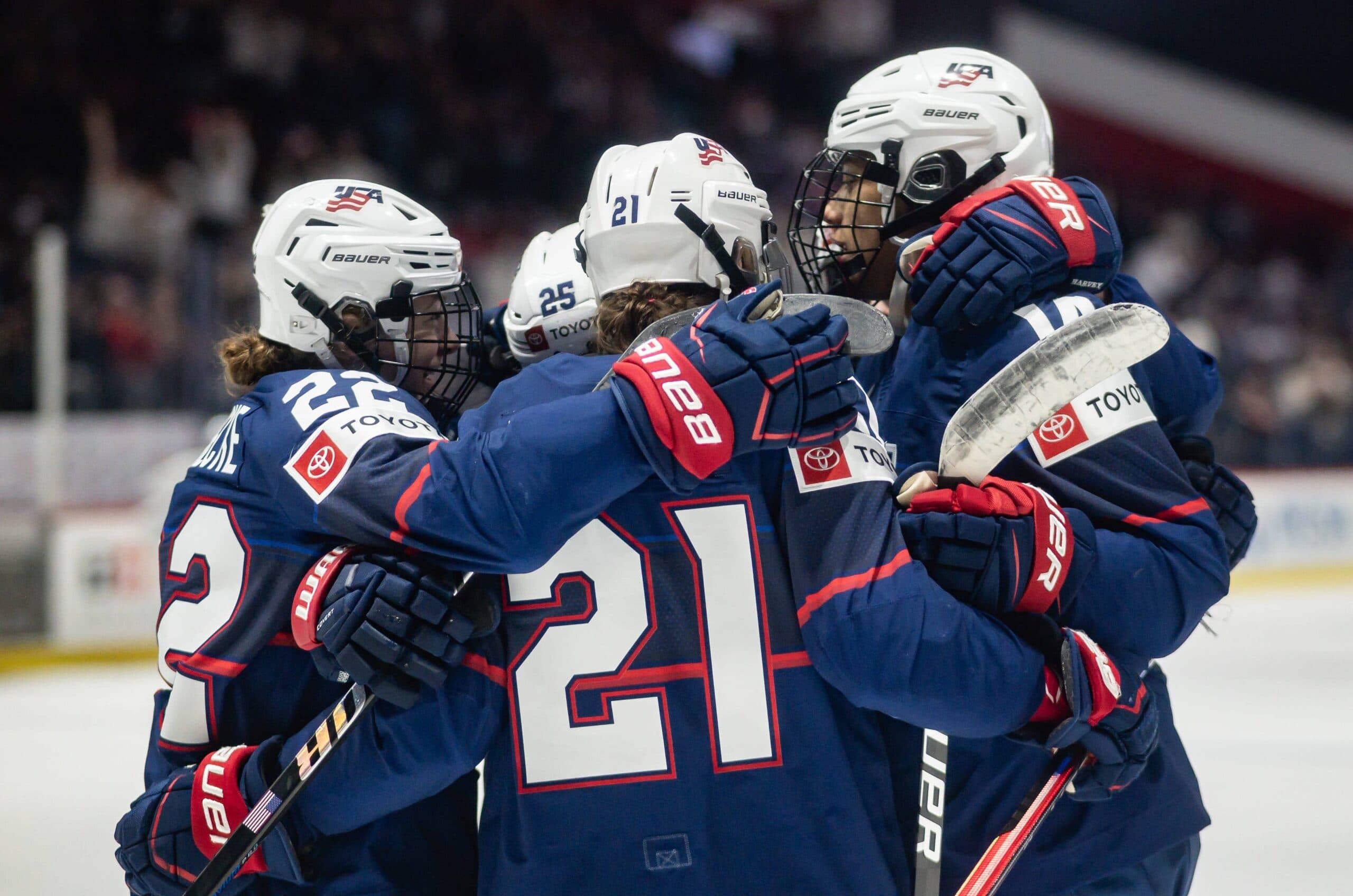USA scores in OT to beat Canada, winning gold at 2025 Women’s World Championship