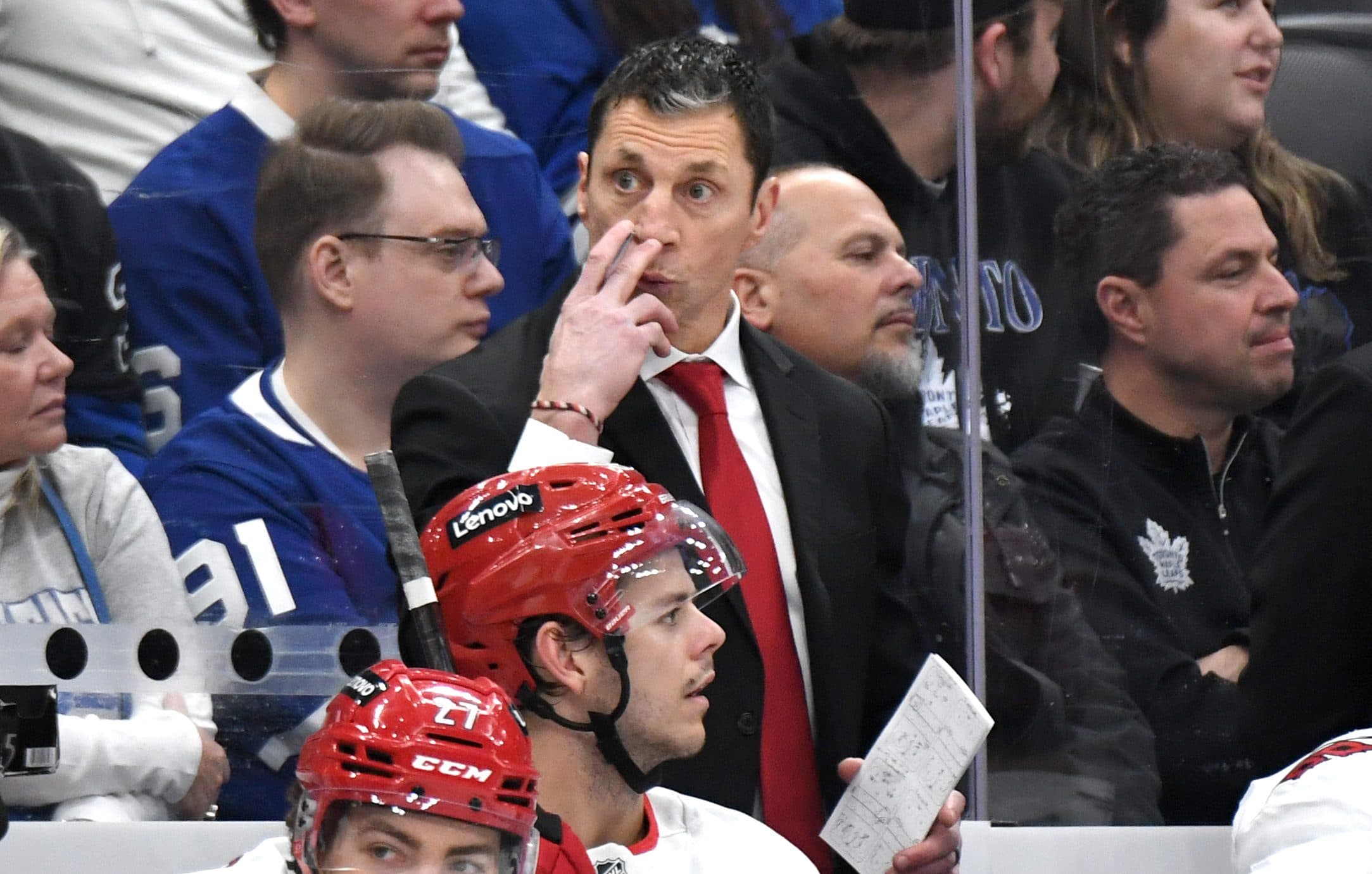 Hurricanes’ Rod Brind’Amour calls media ‘morons’ for causing drama over Jalen Chatfield incident