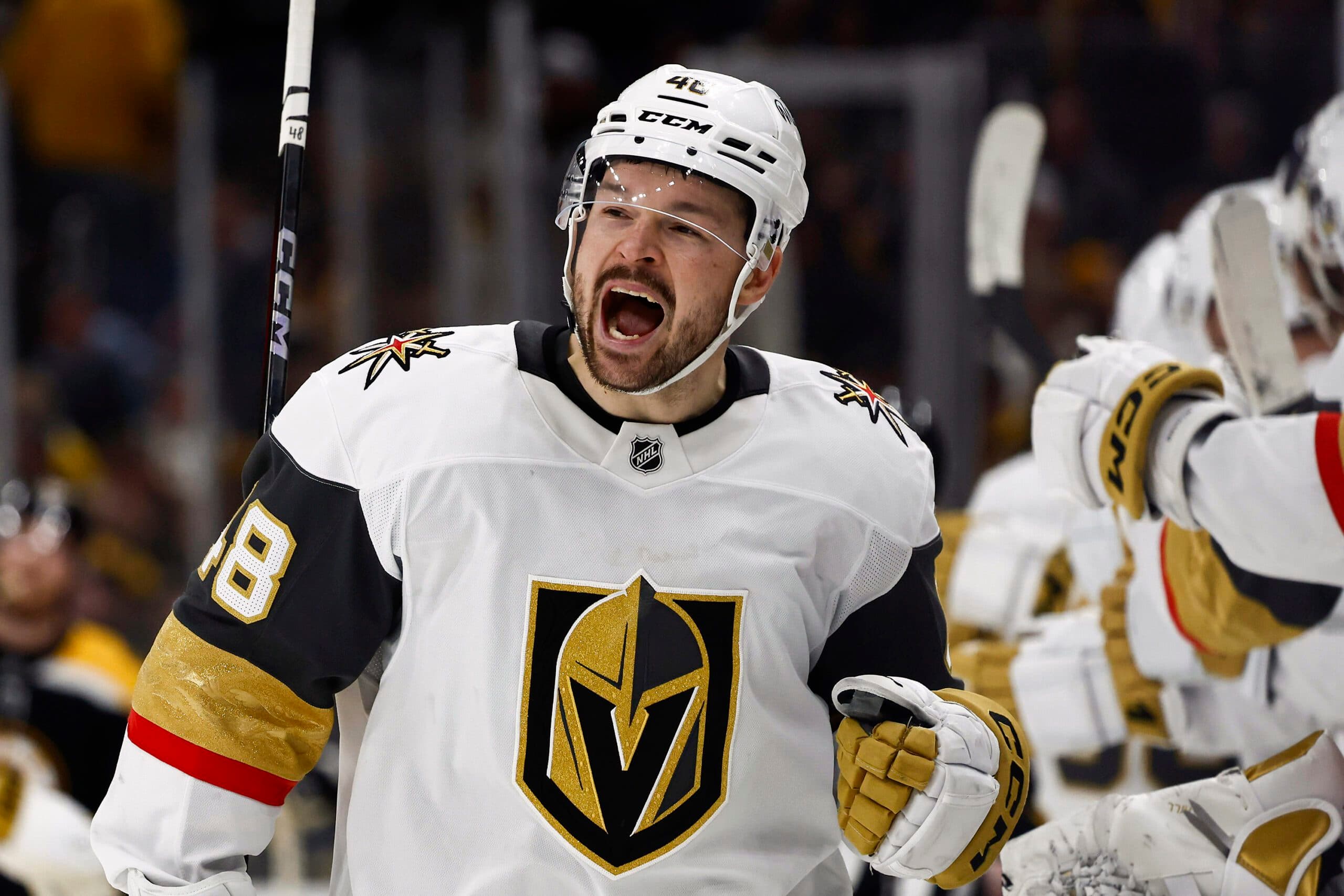 Golden Knights’ Tomas Hertl returns following eight-game injury absence