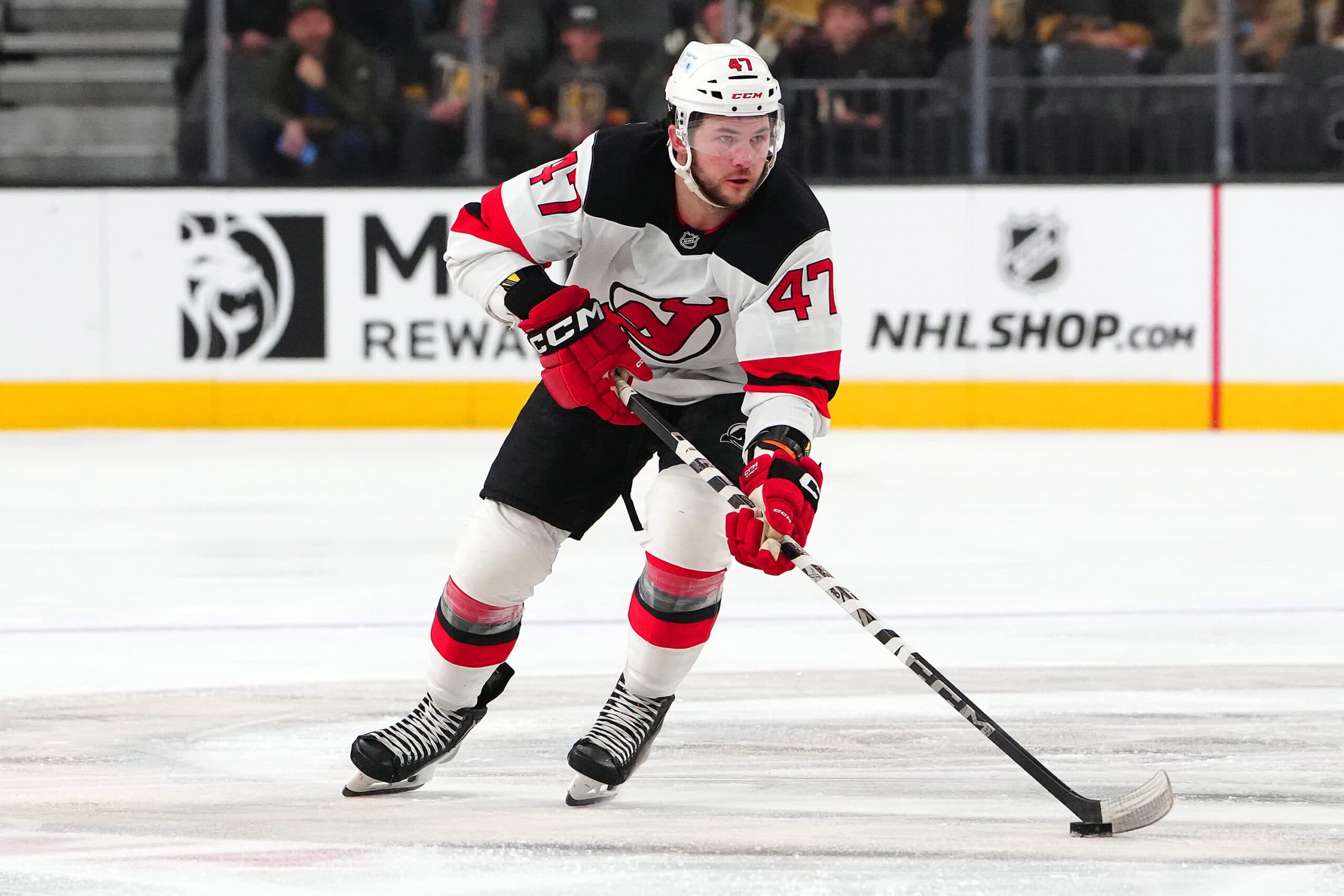 Devils’ Paul Cotter suspended two games for illegal hit on Islanders’ Adam Pelech