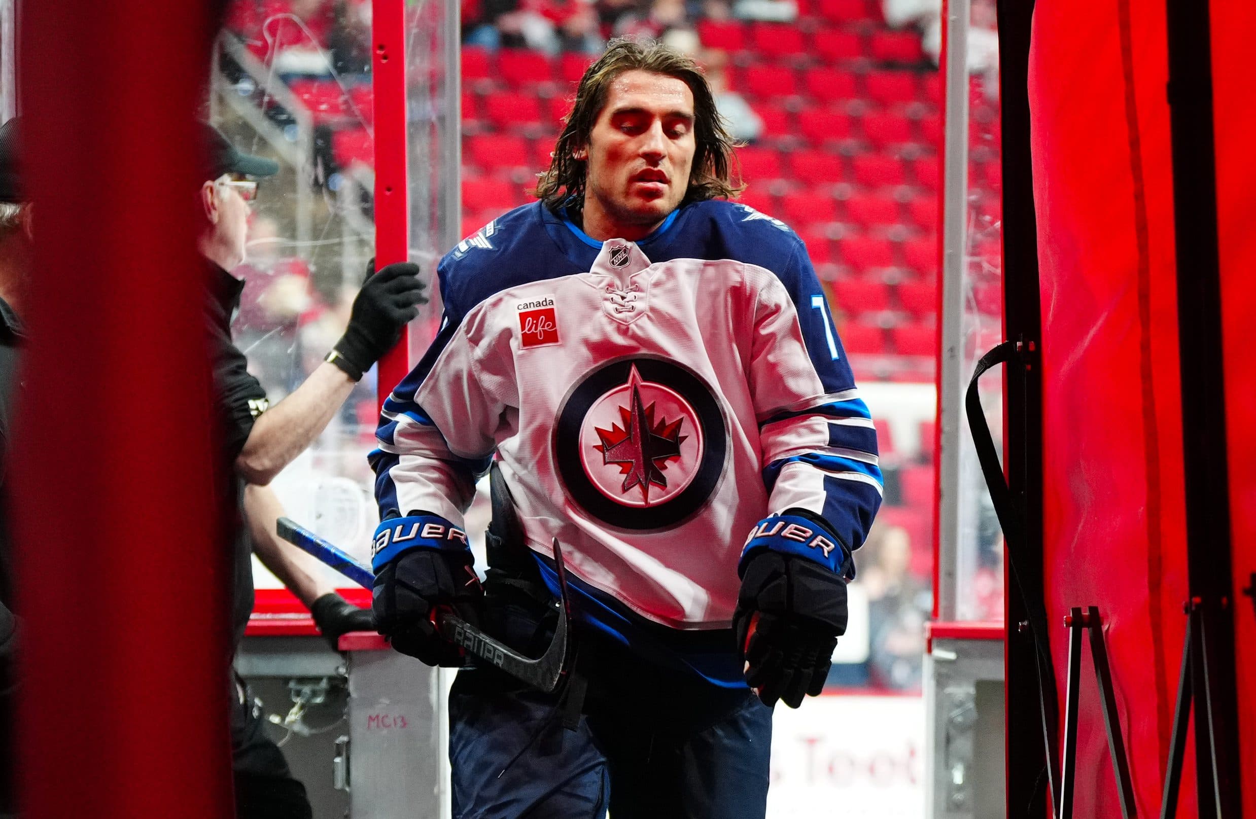 Winnipeg Jets left winger Brandon Tanev