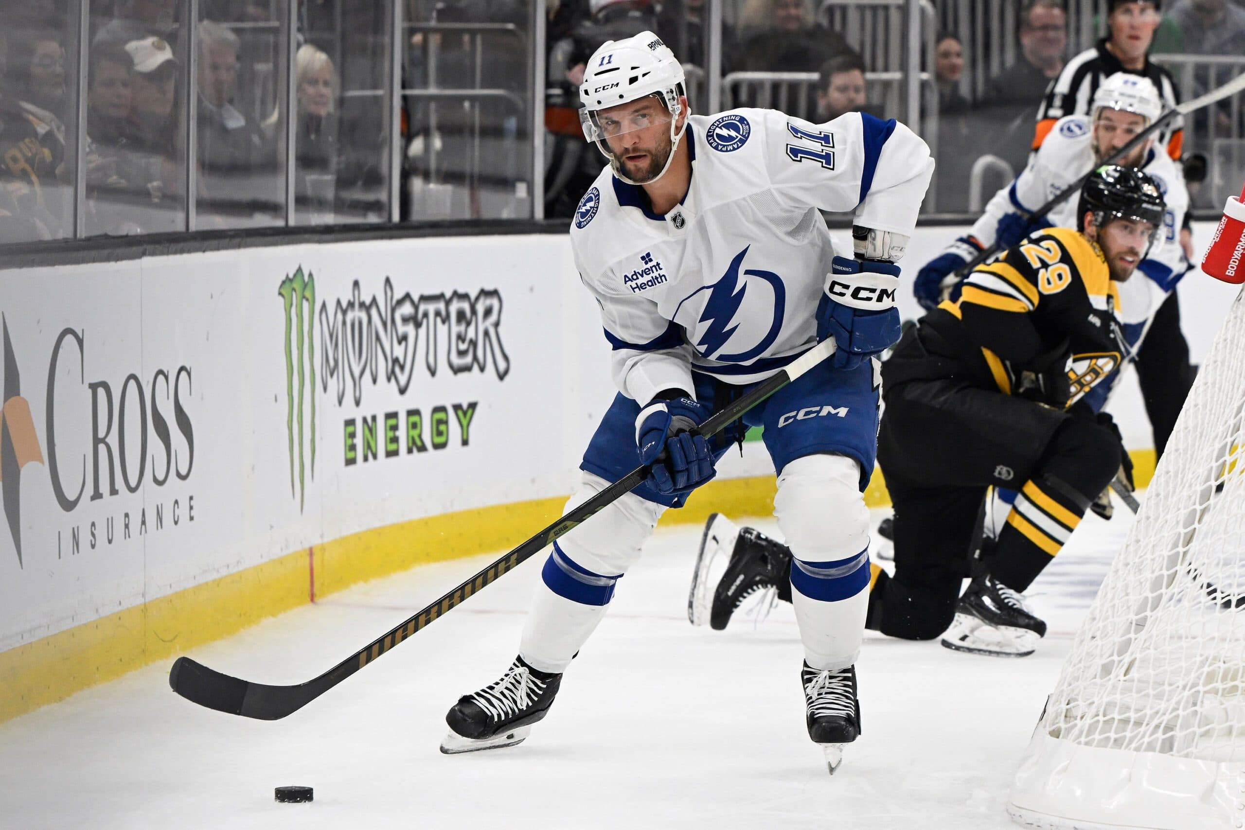 Lightning’s Luke Glendening out indefinitely with upper-body injury