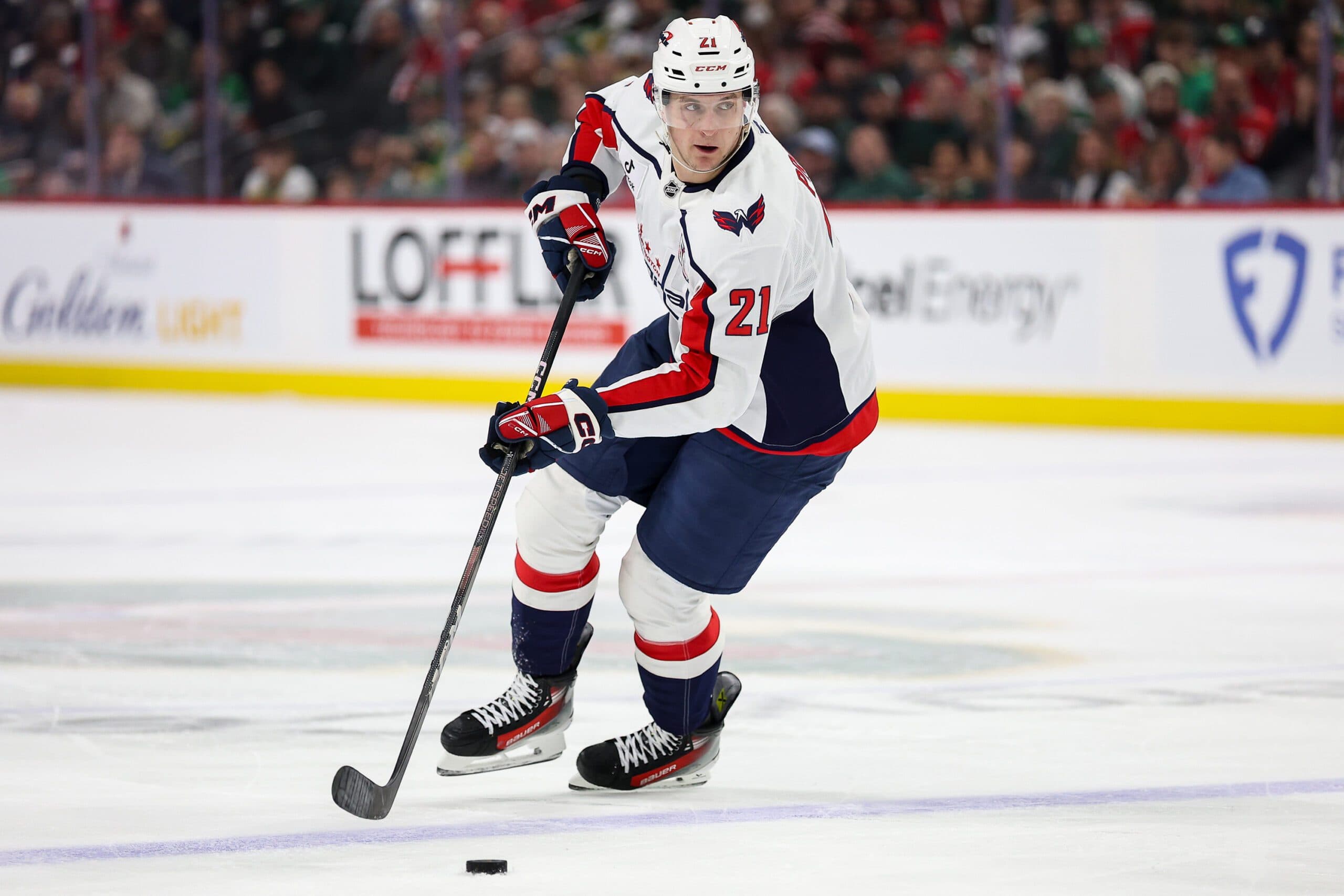 Capitals’ Aliaksei Protas week-to-week with lower-body injury