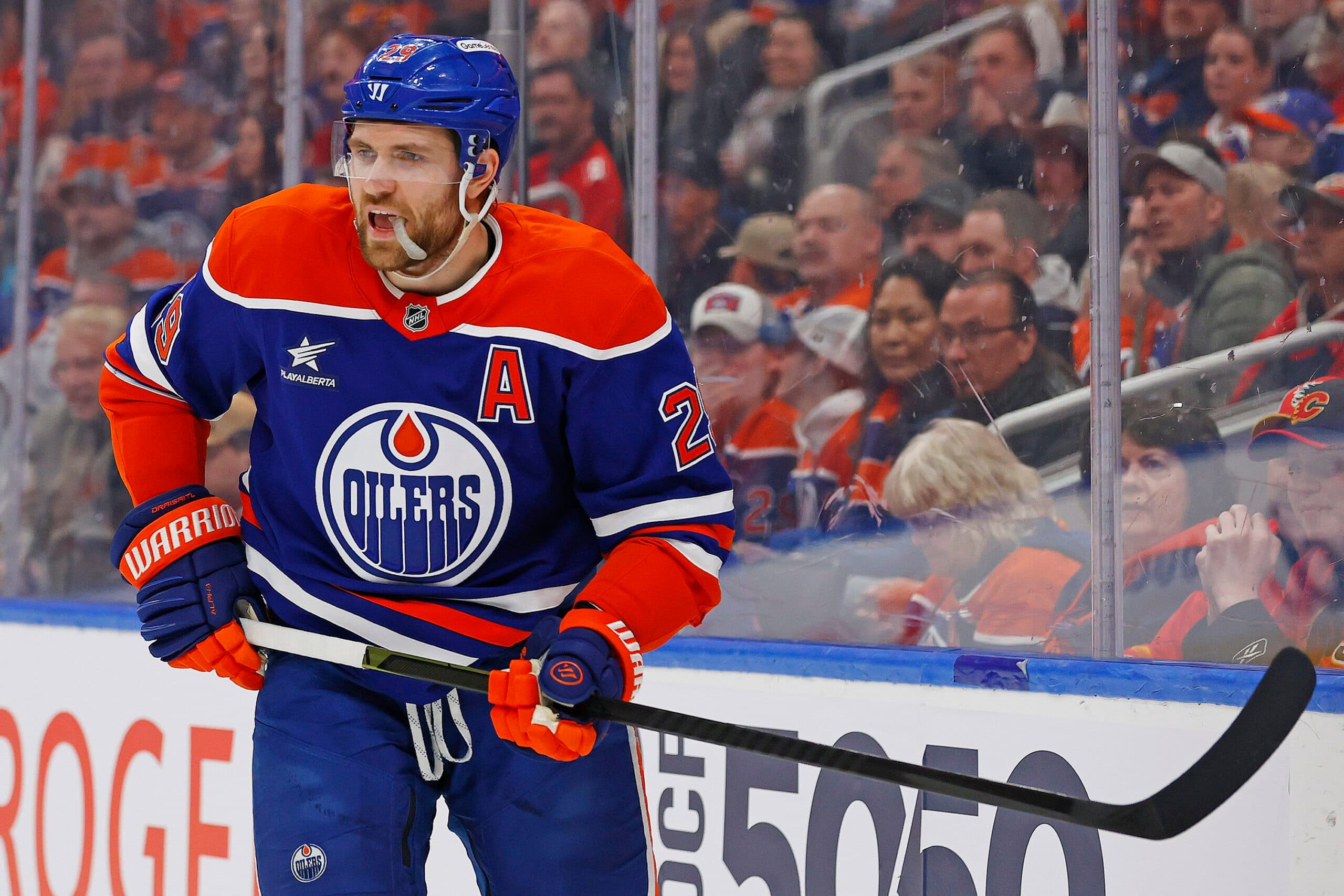 Oilers’ Leon Draisaitl out short term, won’t play against Kings on Saturday