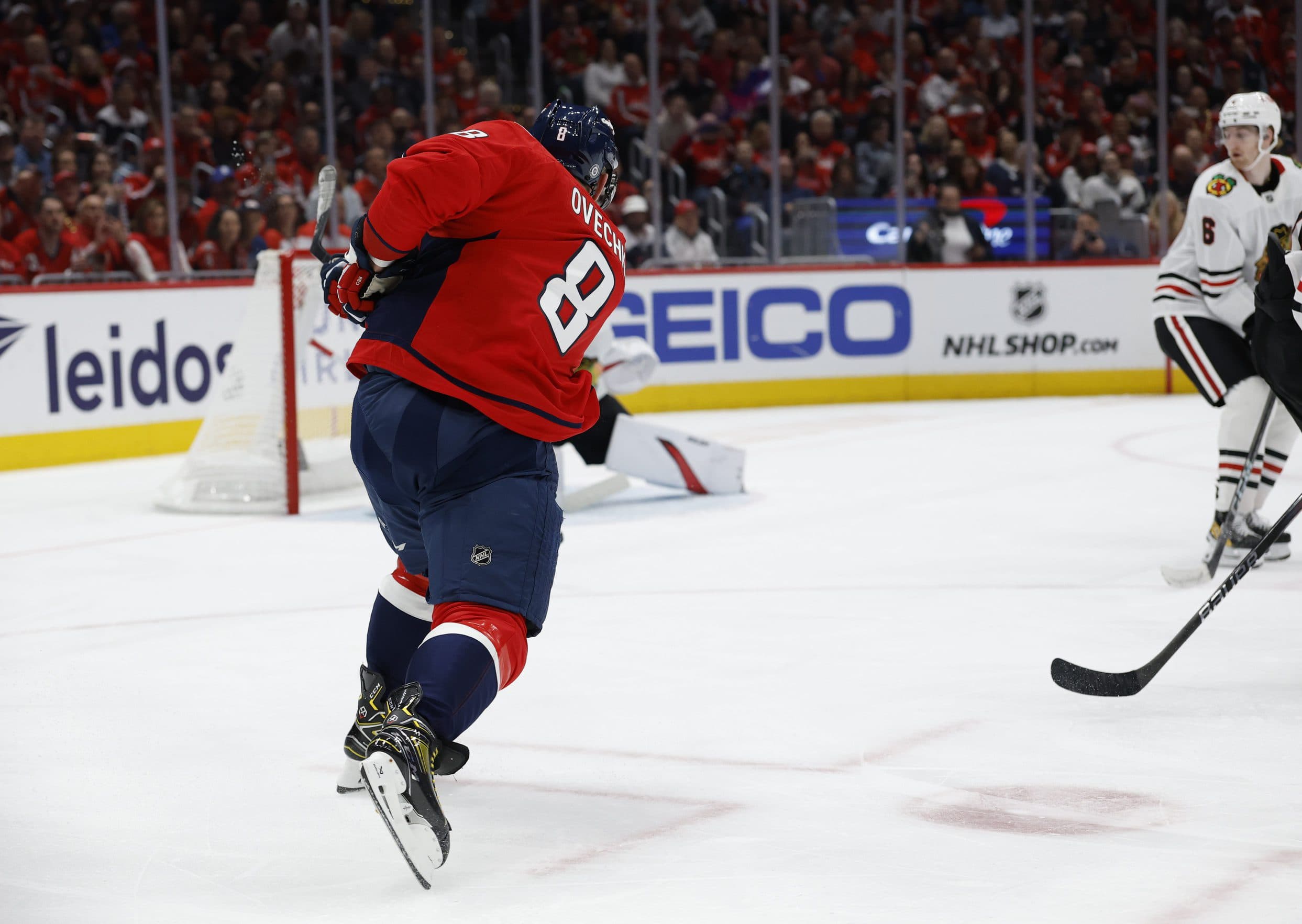 WATCH: Capitals’ Ovechkin scores goal No. 894, ties Gretzky’s NHL record