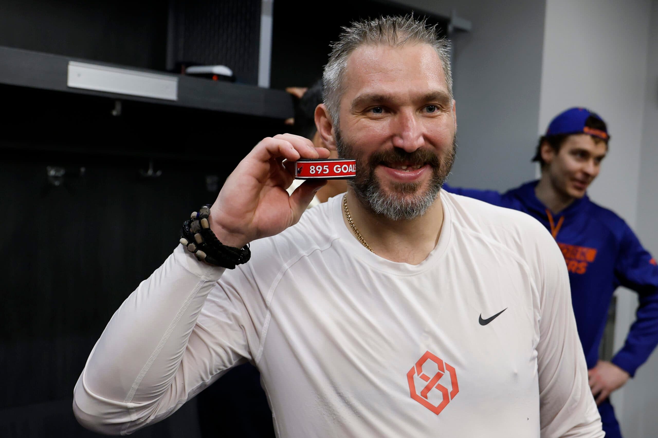 Capitals’ Ovechkin sets single-day NHL record for merchandise on day of goal No. 895