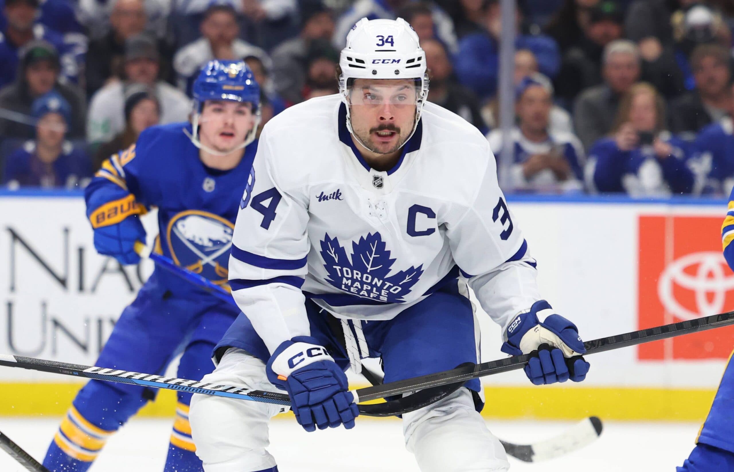 Leafs’ Auston Matthews scores 400th goal of NHL career