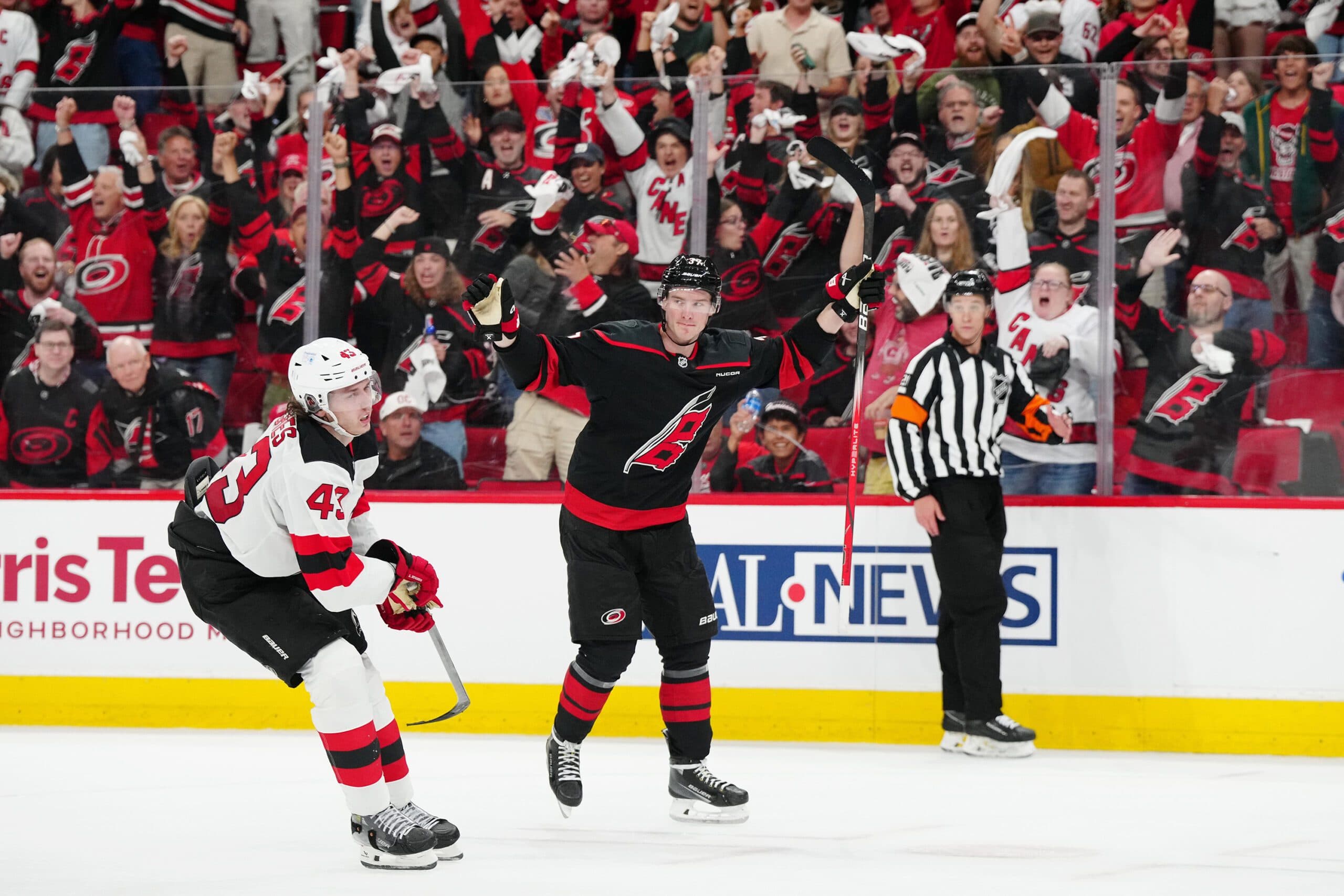 Which first-round playoff matchups could end in a sweep?