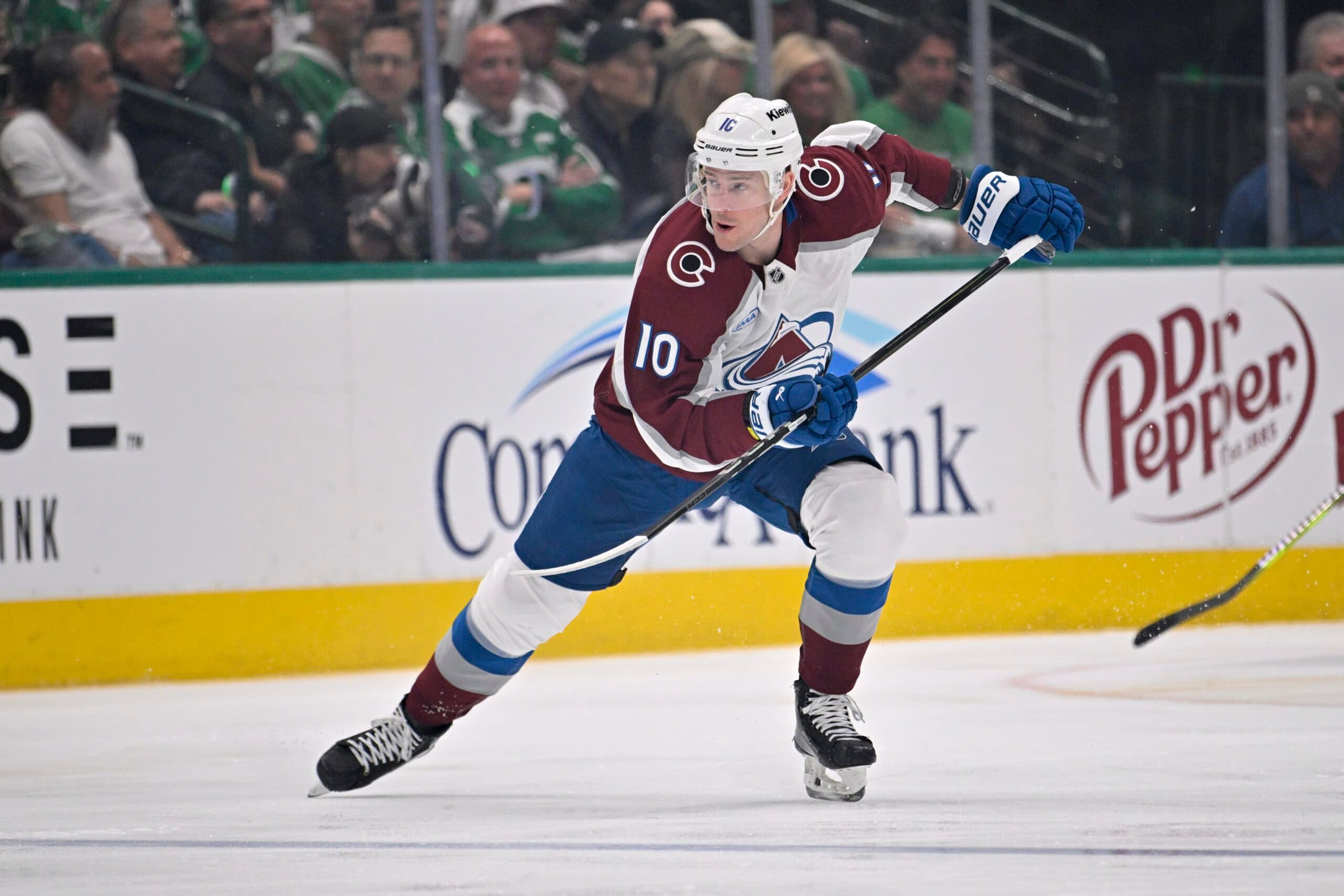Colorado Avalanche center Charlie Coyle