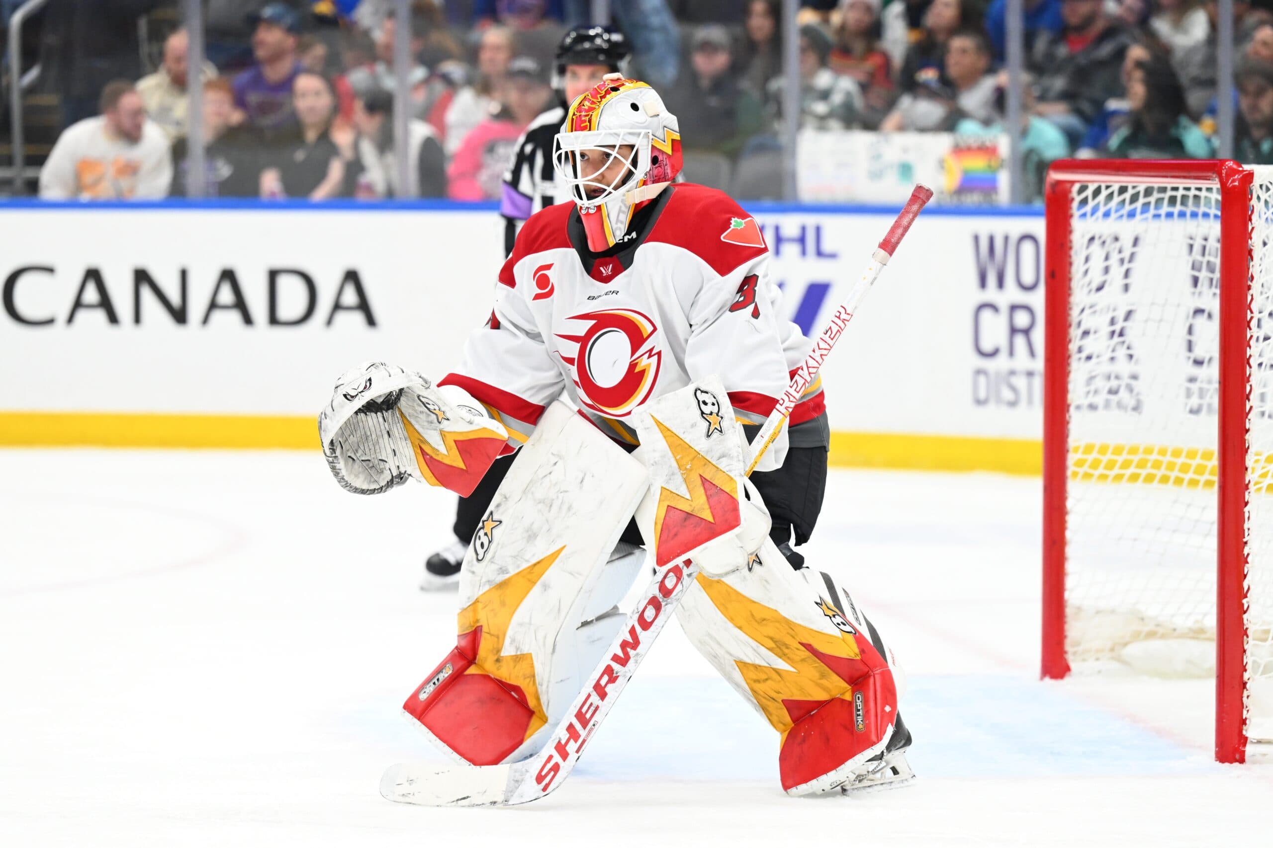Ottawa Charge goaltender Gwyneth Philips
