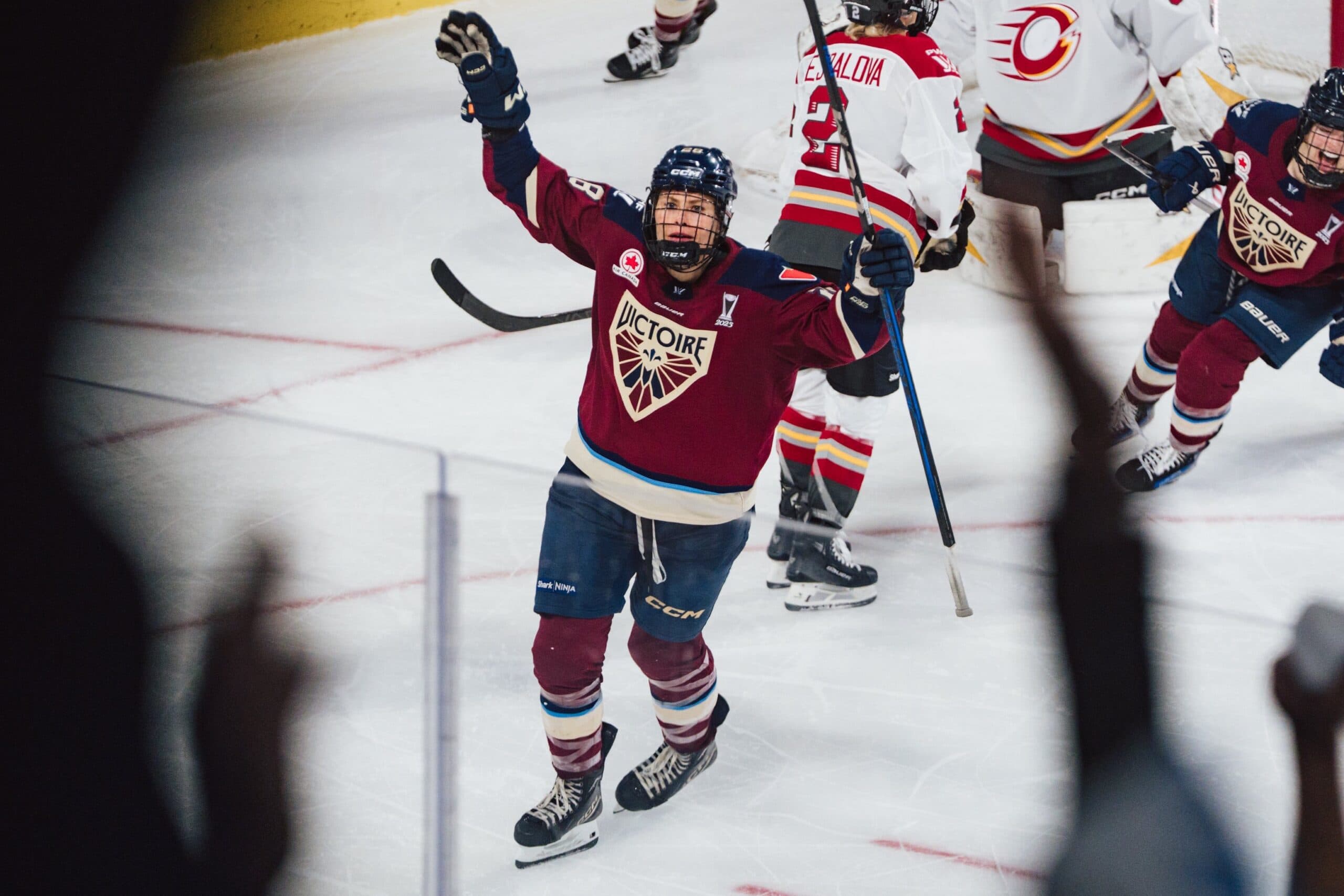 Montreal Victoire forward Catherine Dubois