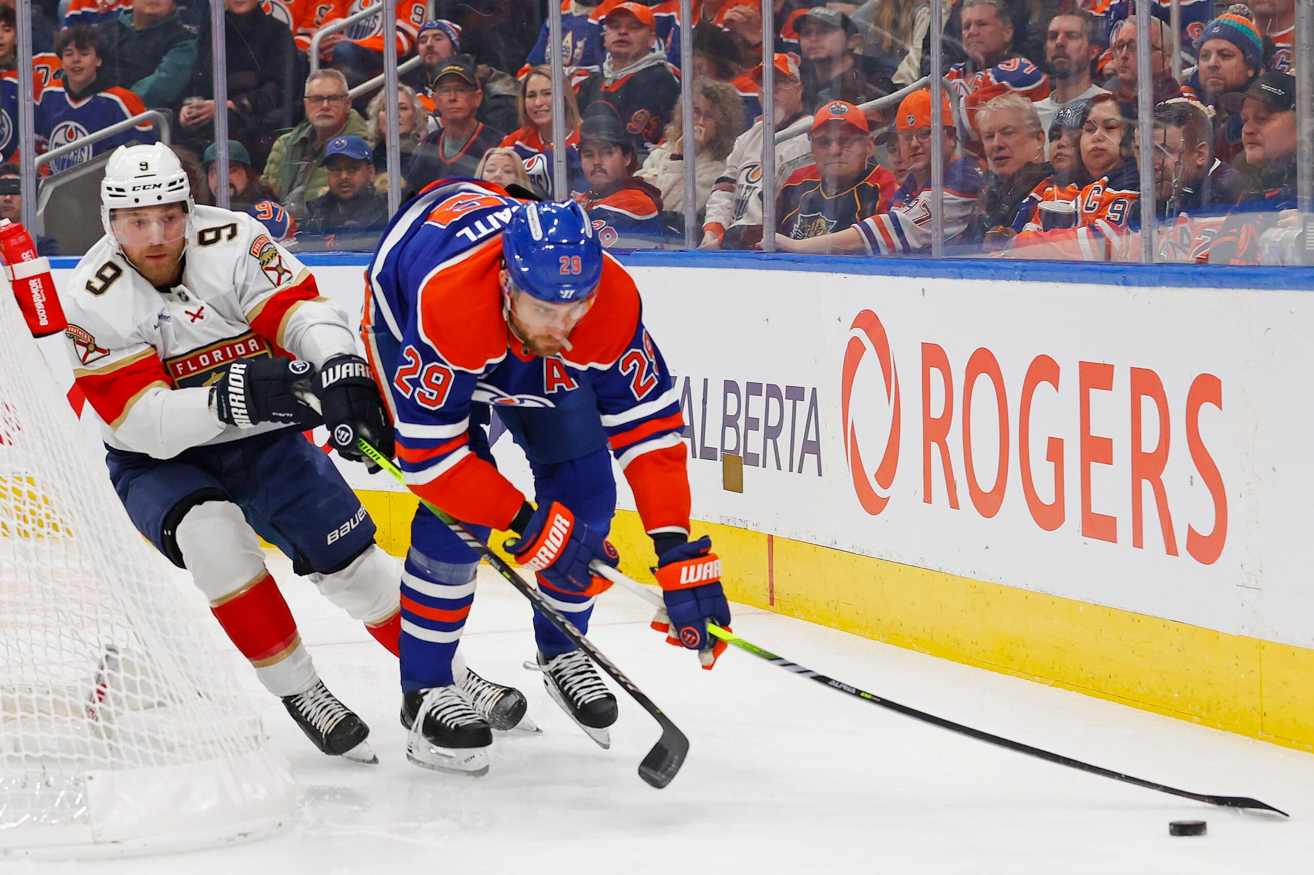 Sam Bennett and Leon Draisaitl