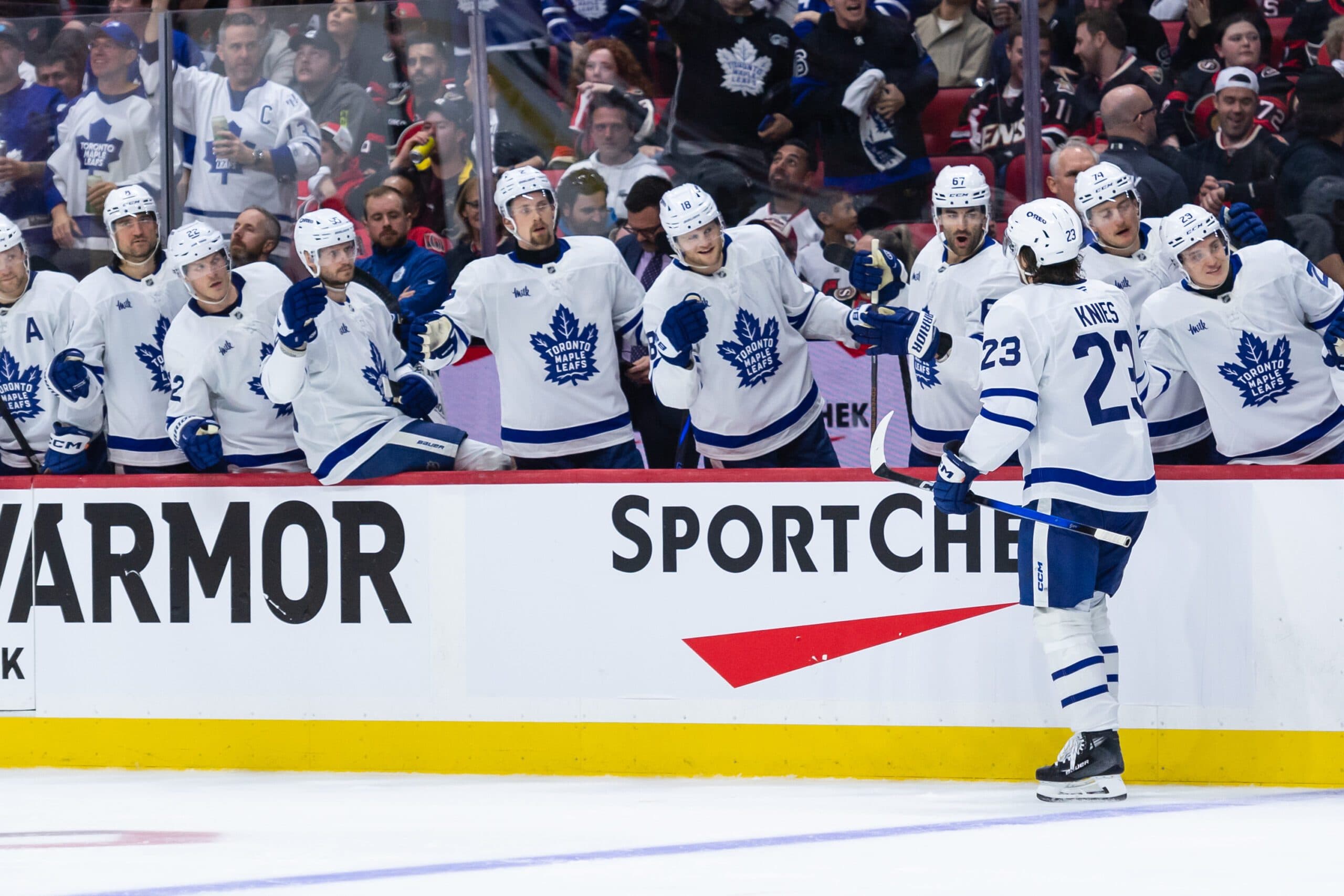 Maple Leafs eliminate Senators to advance, will face Panthers in second round of playoffs