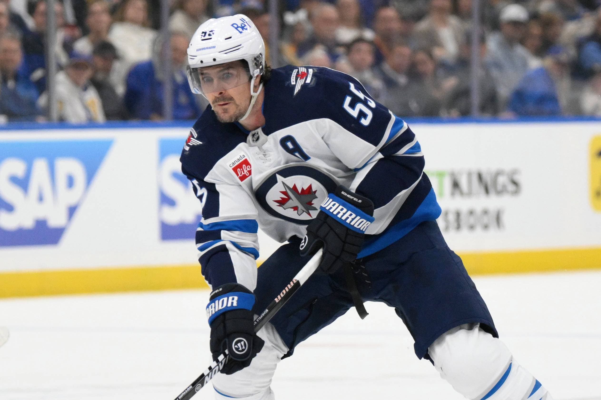 Jets’ Mark Scheifele to miss Game 6 against Blues