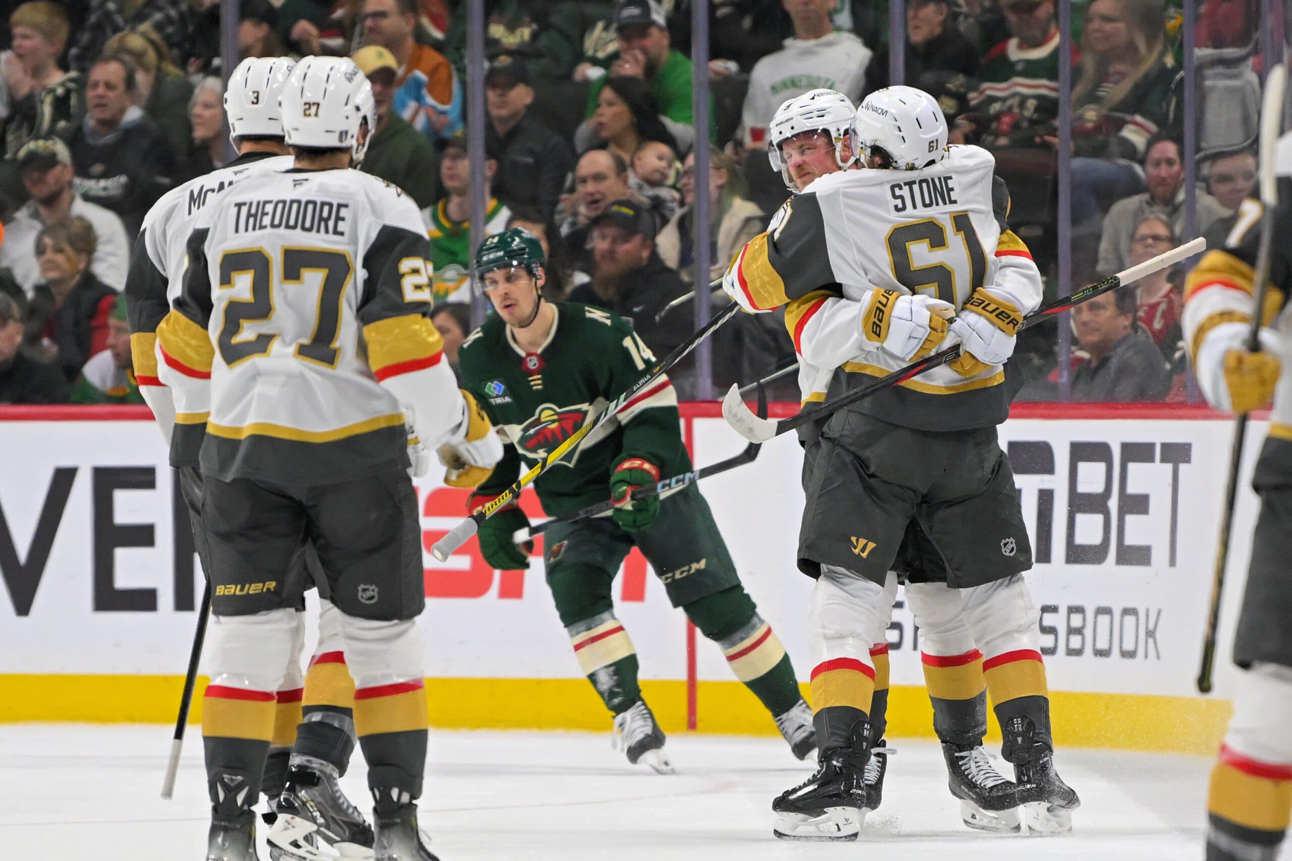 Golden Knights advance to second round after eliminating Wild
