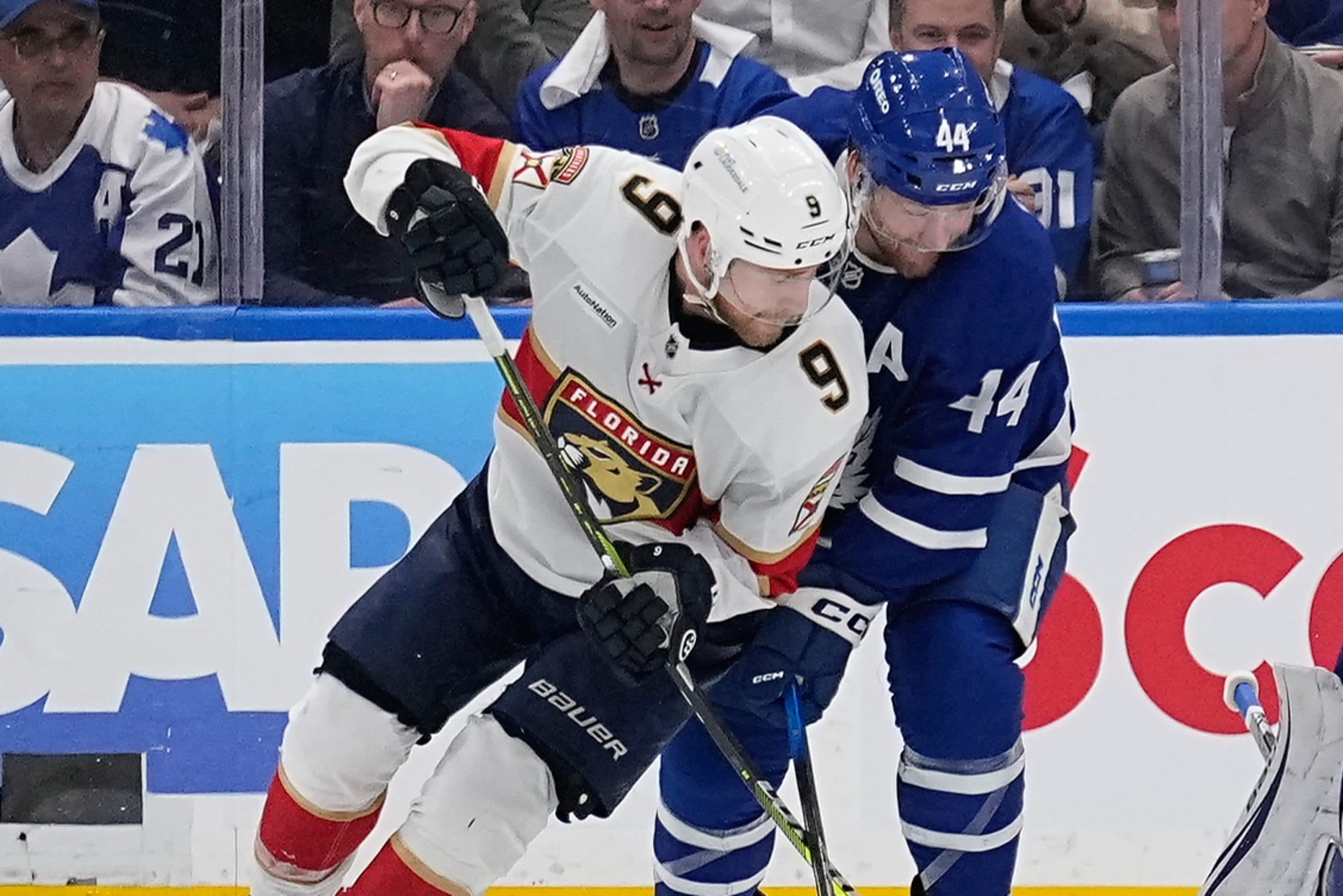 ‘Just playing my game’: Panthers’ Sam Bennett responds to hit on Leafs’ Anthony Stolarz