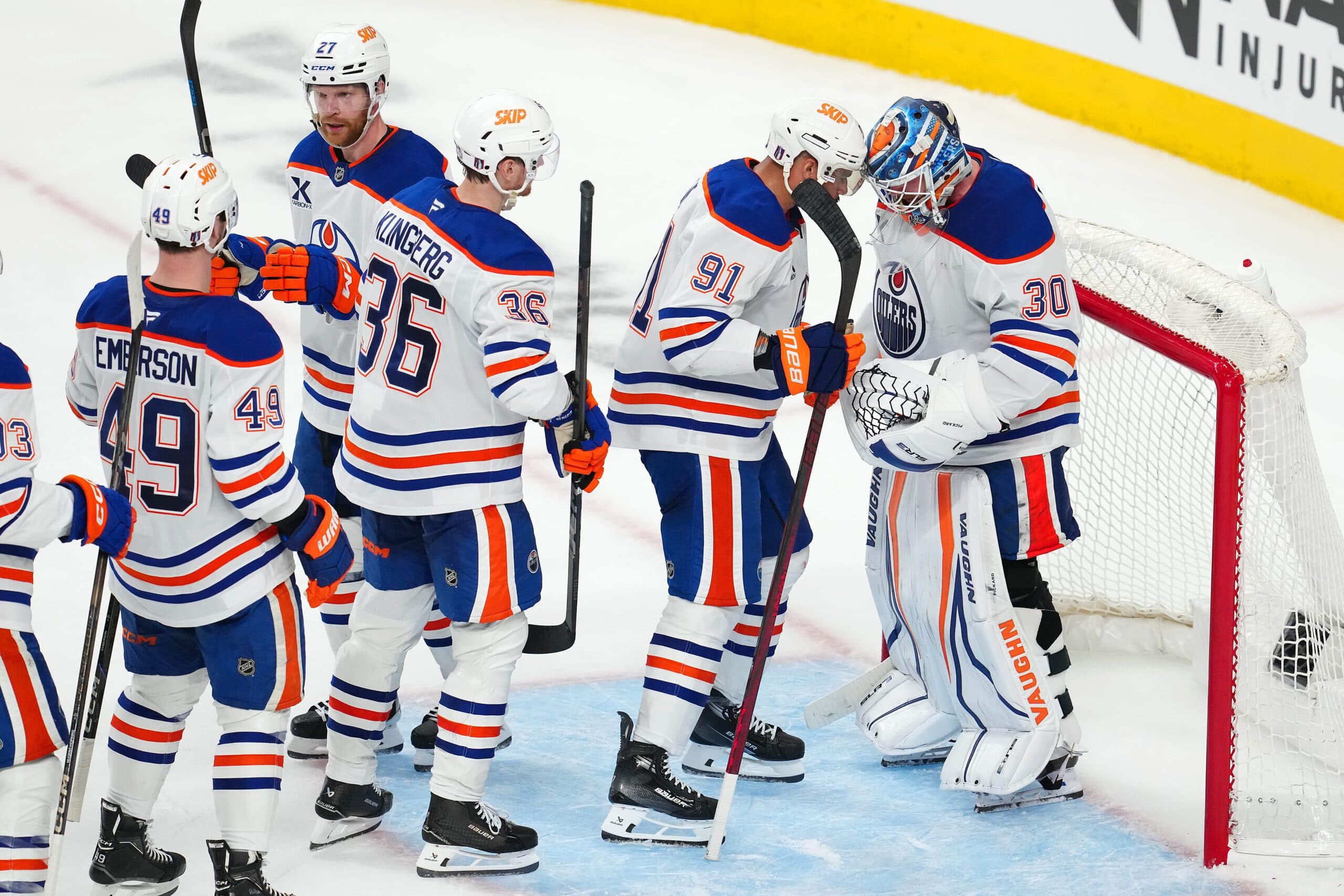 Oilers flexed their muscles in Game 1 win