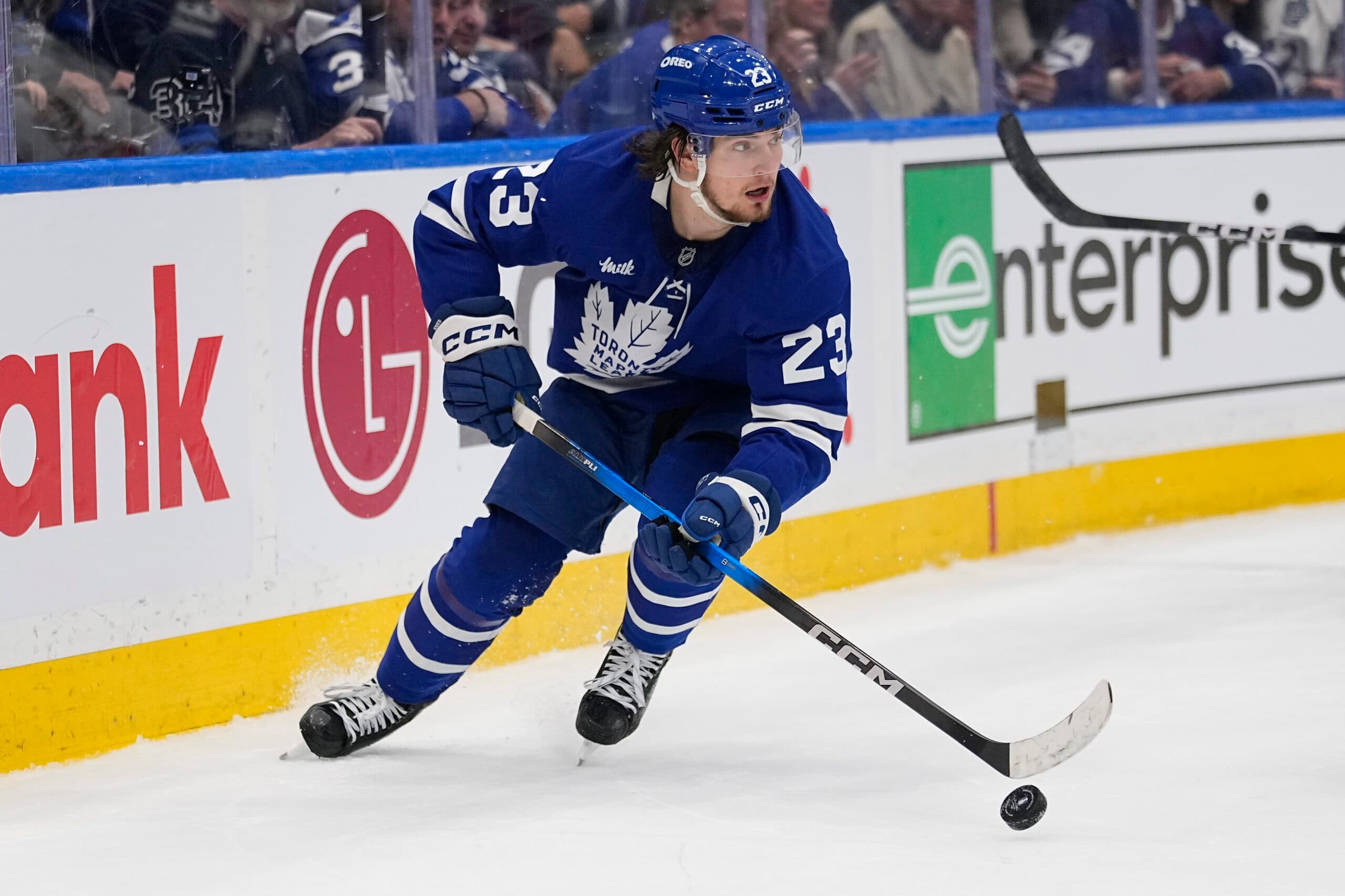 Toronto Maple Leafs left winger Matthew Knies