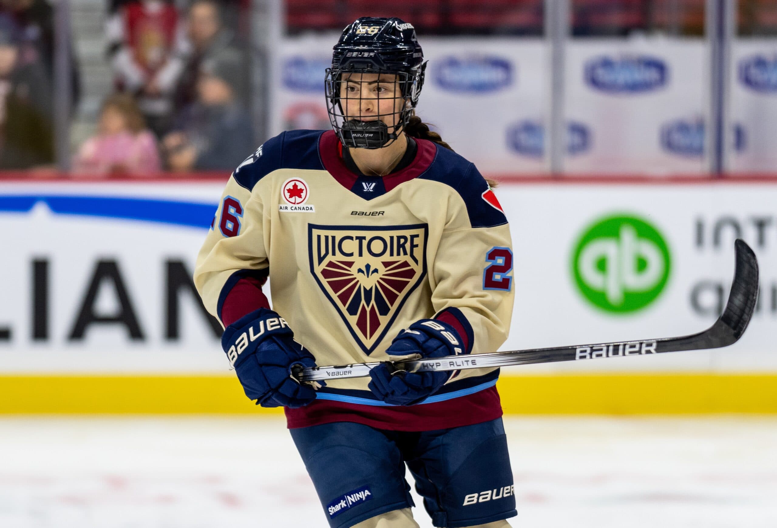 Montreal Victoire forward Clair DeGeorge