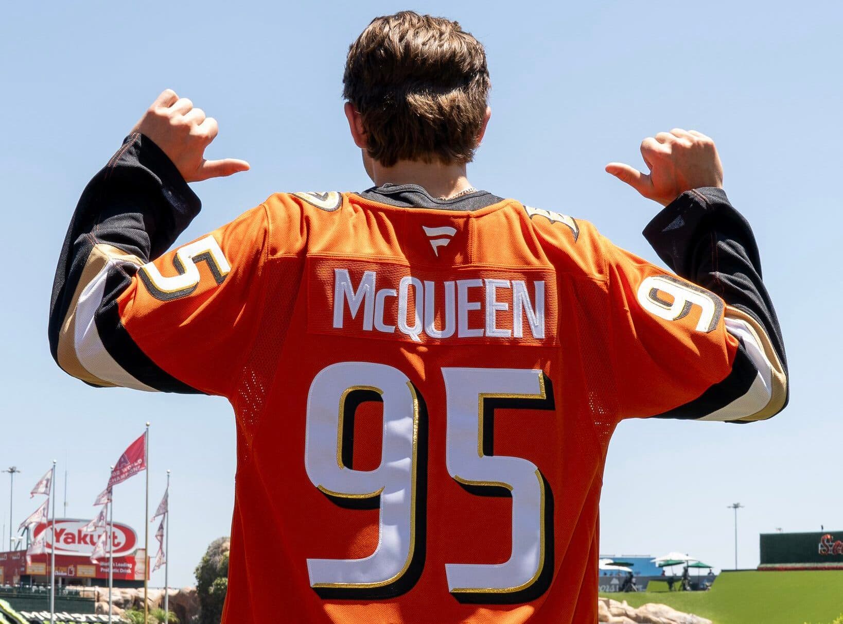 Roger McQueen to wear Lightning McQueen’s No. 95 with Ducks