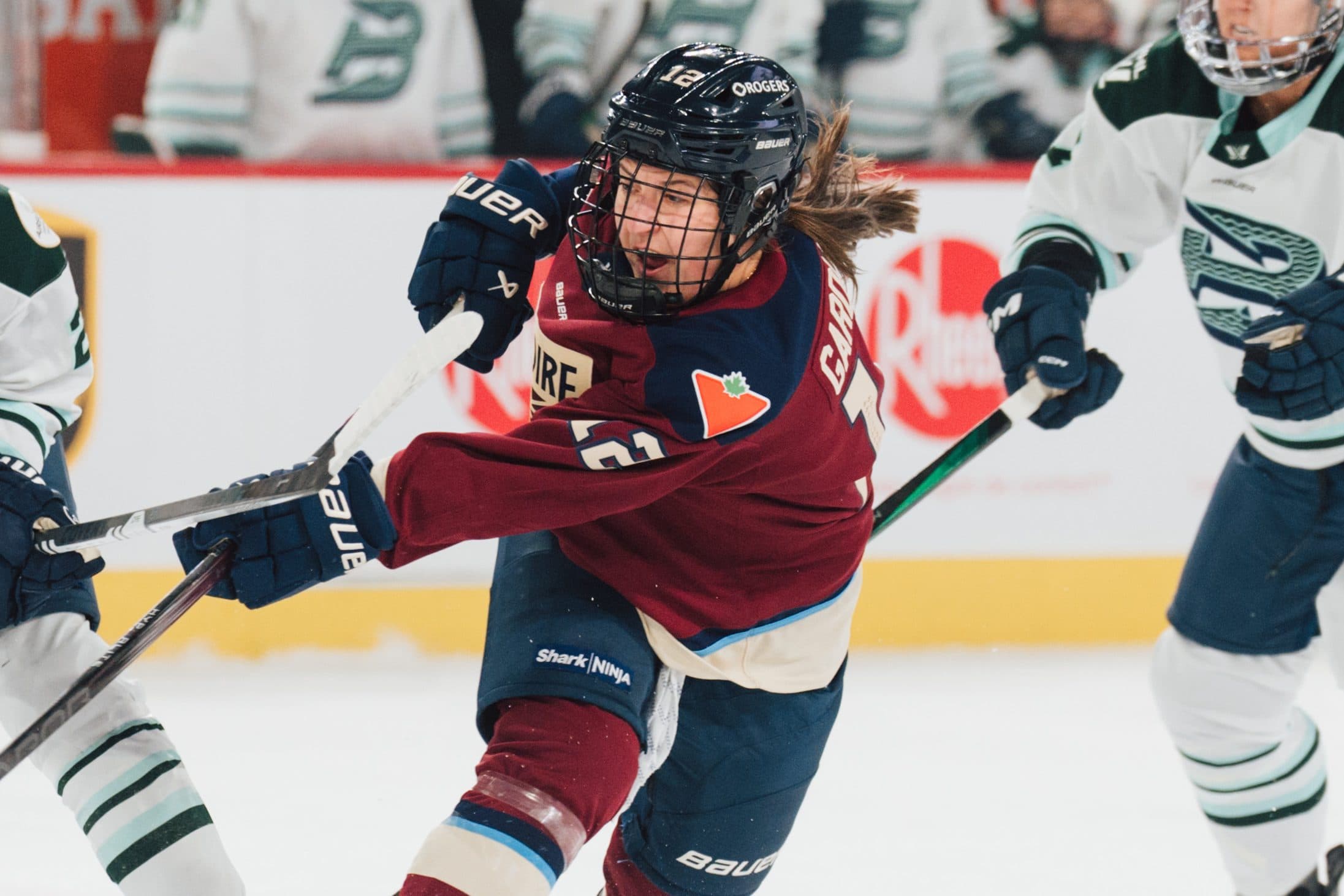 Montreal Victorie forward Jenn Gardiner