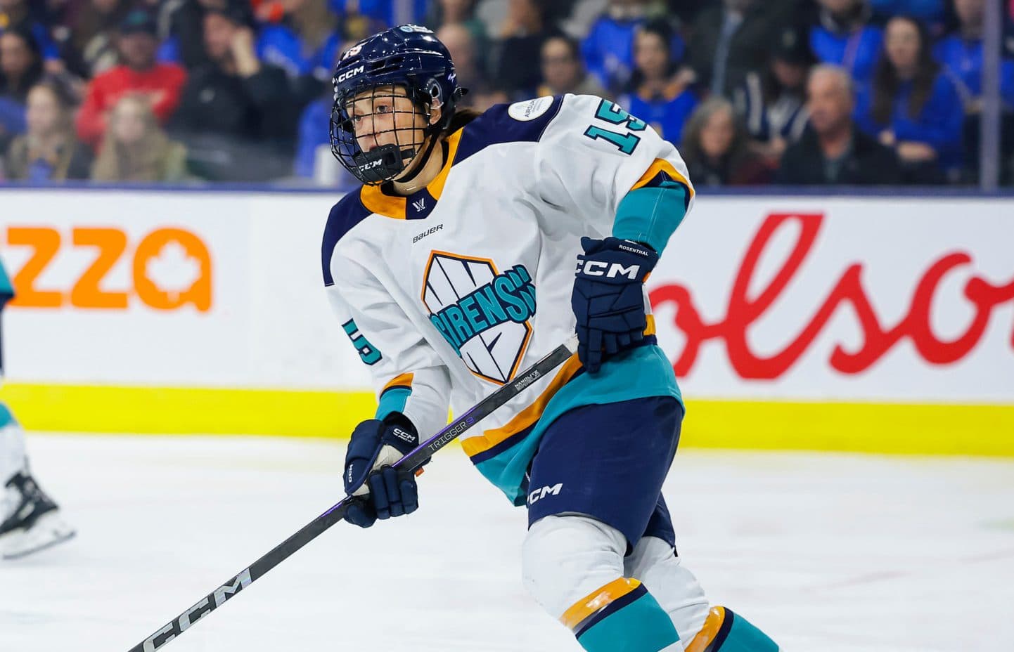 New York Sirens forward Gabby Rosenthal