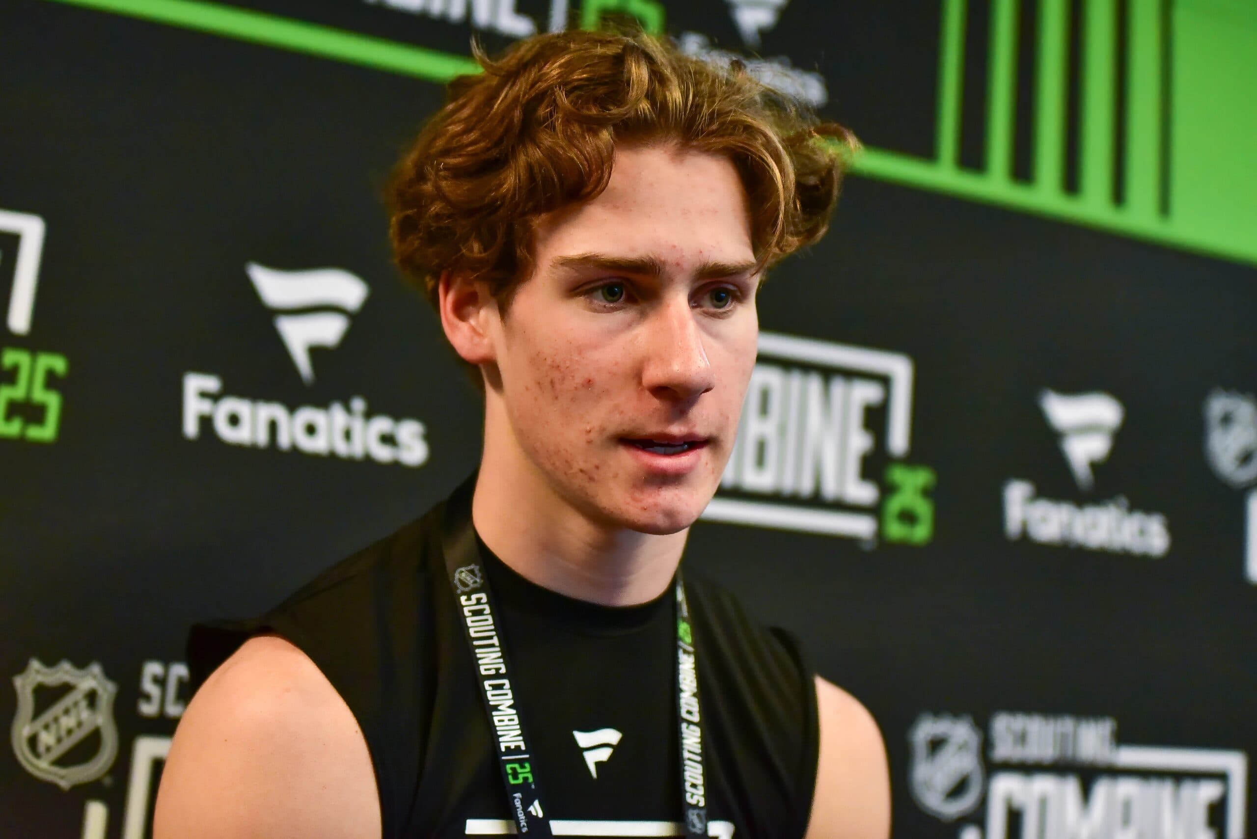 Ducks select Eric Nilson No. 45 overall in 2025 NHL Draft