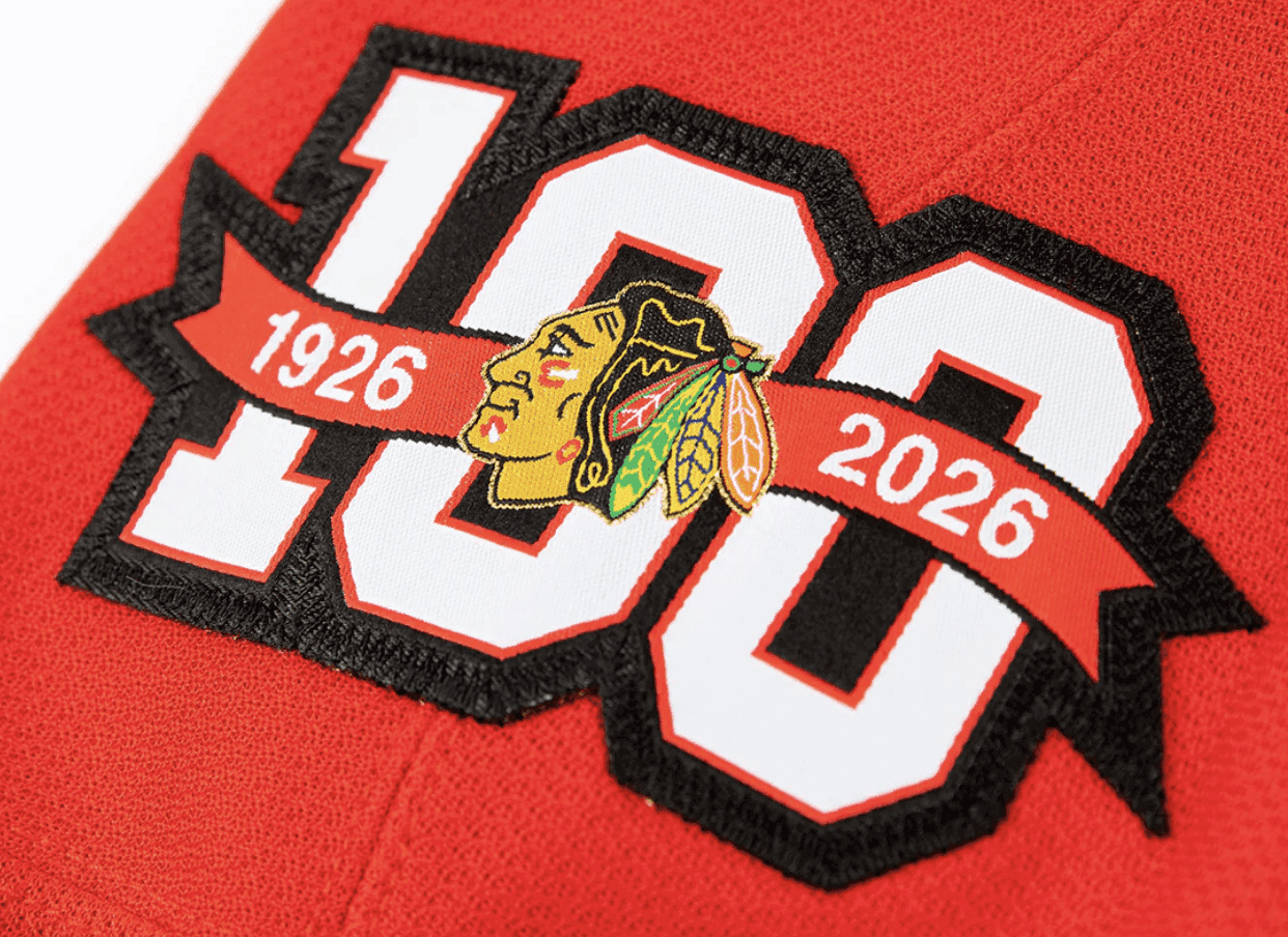 Blackhawks unveil centennial jersey for 2025-26