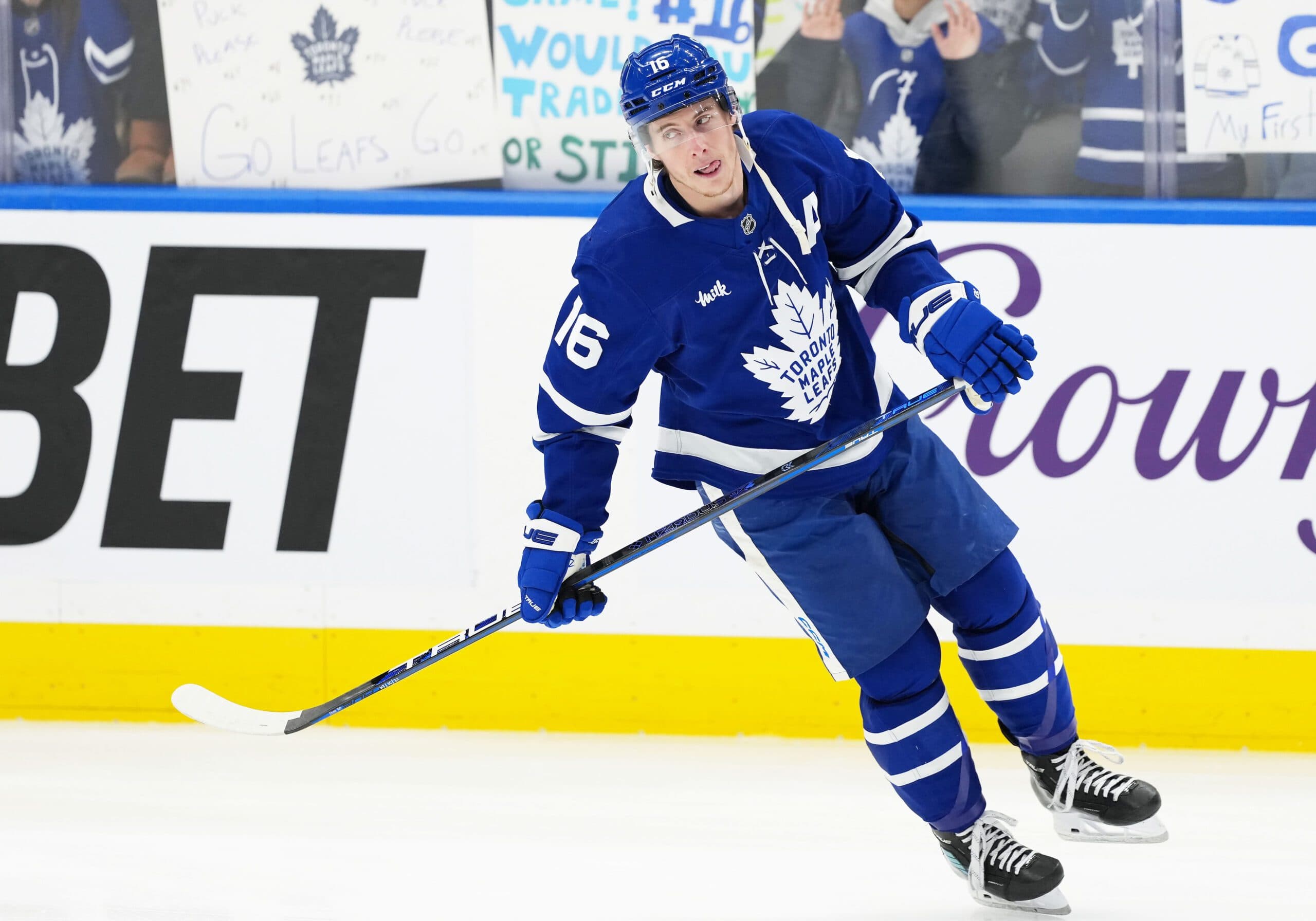 Toronto Maple Leafs right winger Mitch Marner