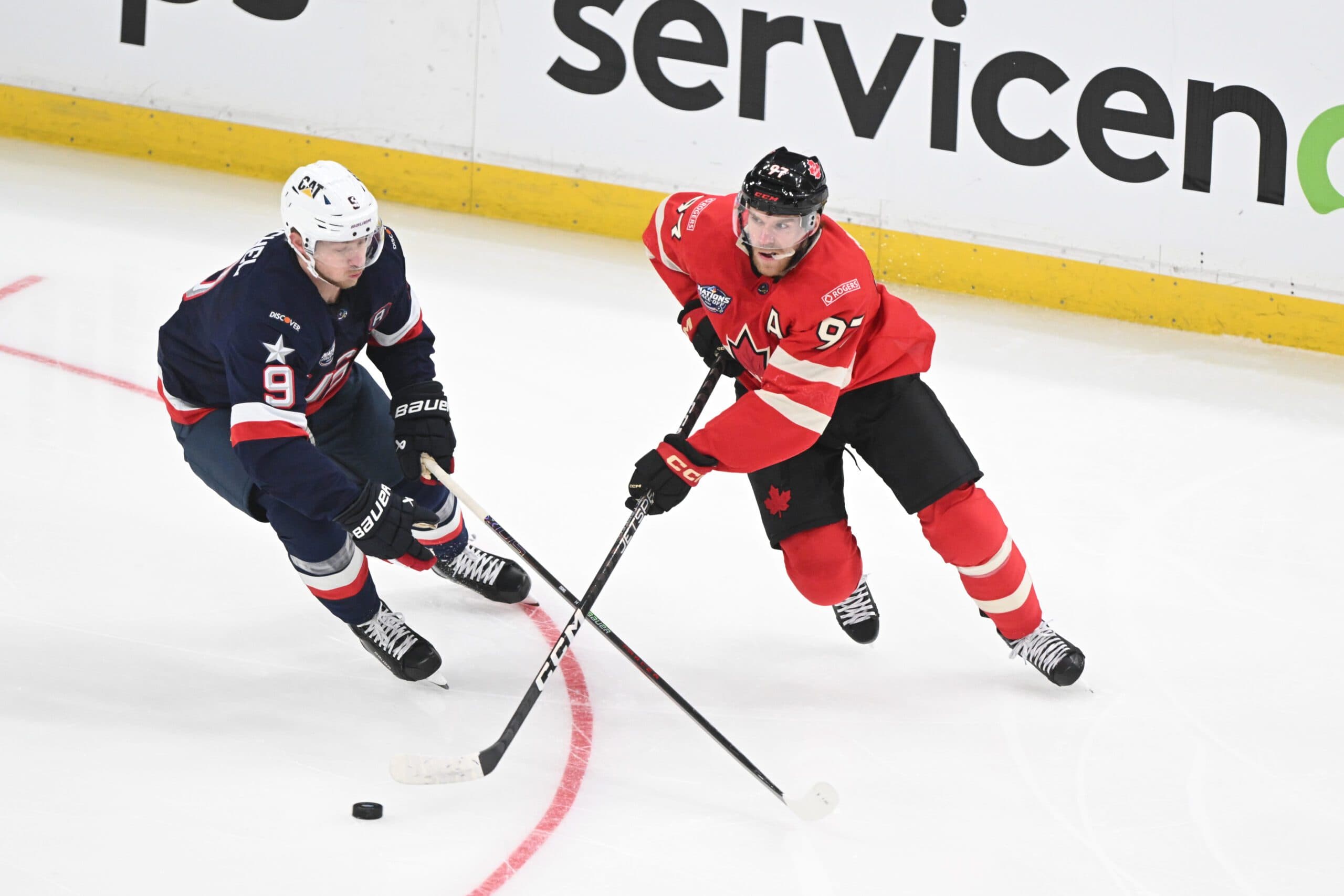 Jack Eichel and Connor McDavid