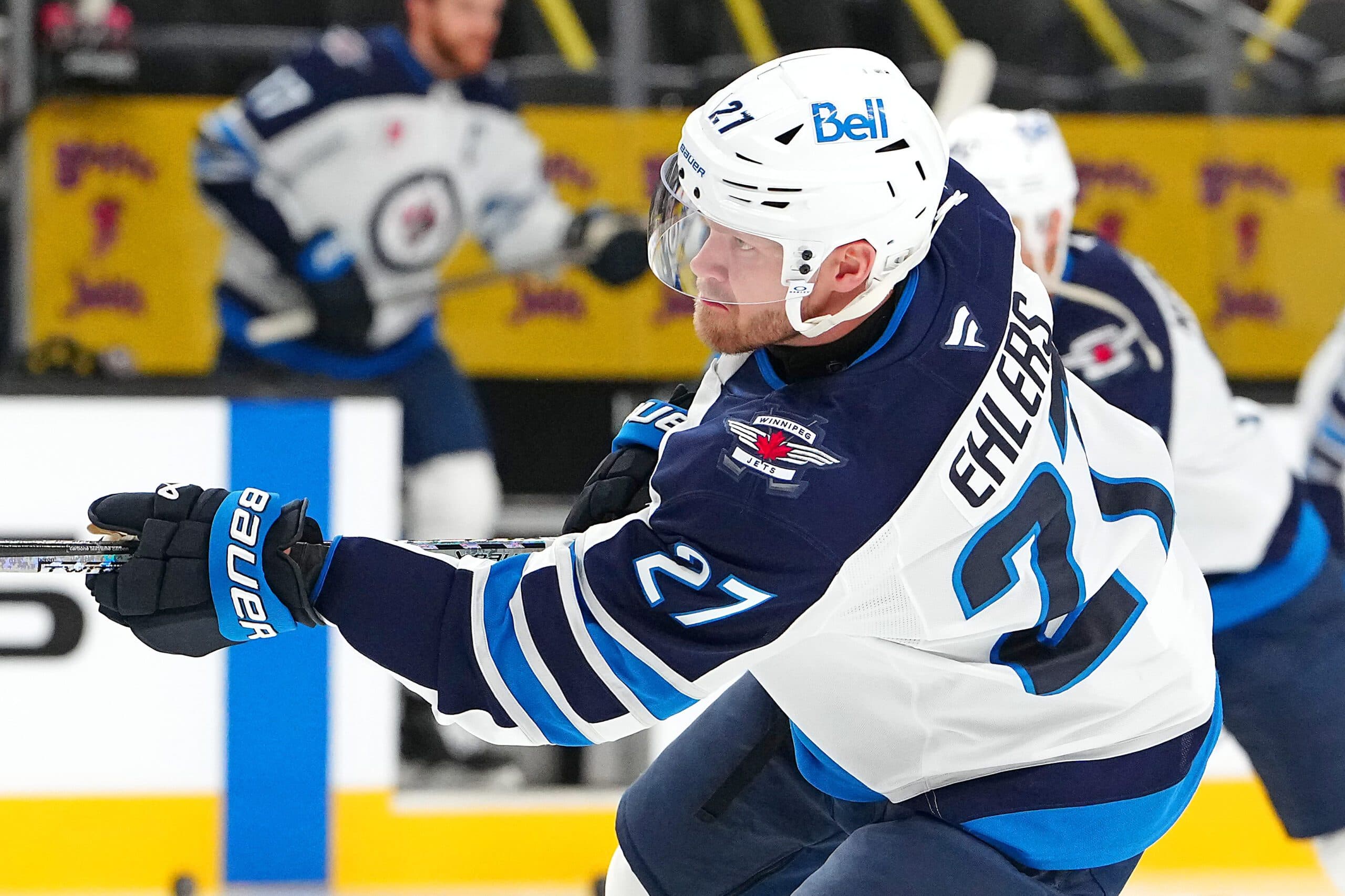 Winnipeg Jets left winger Nikolaj Ehlers