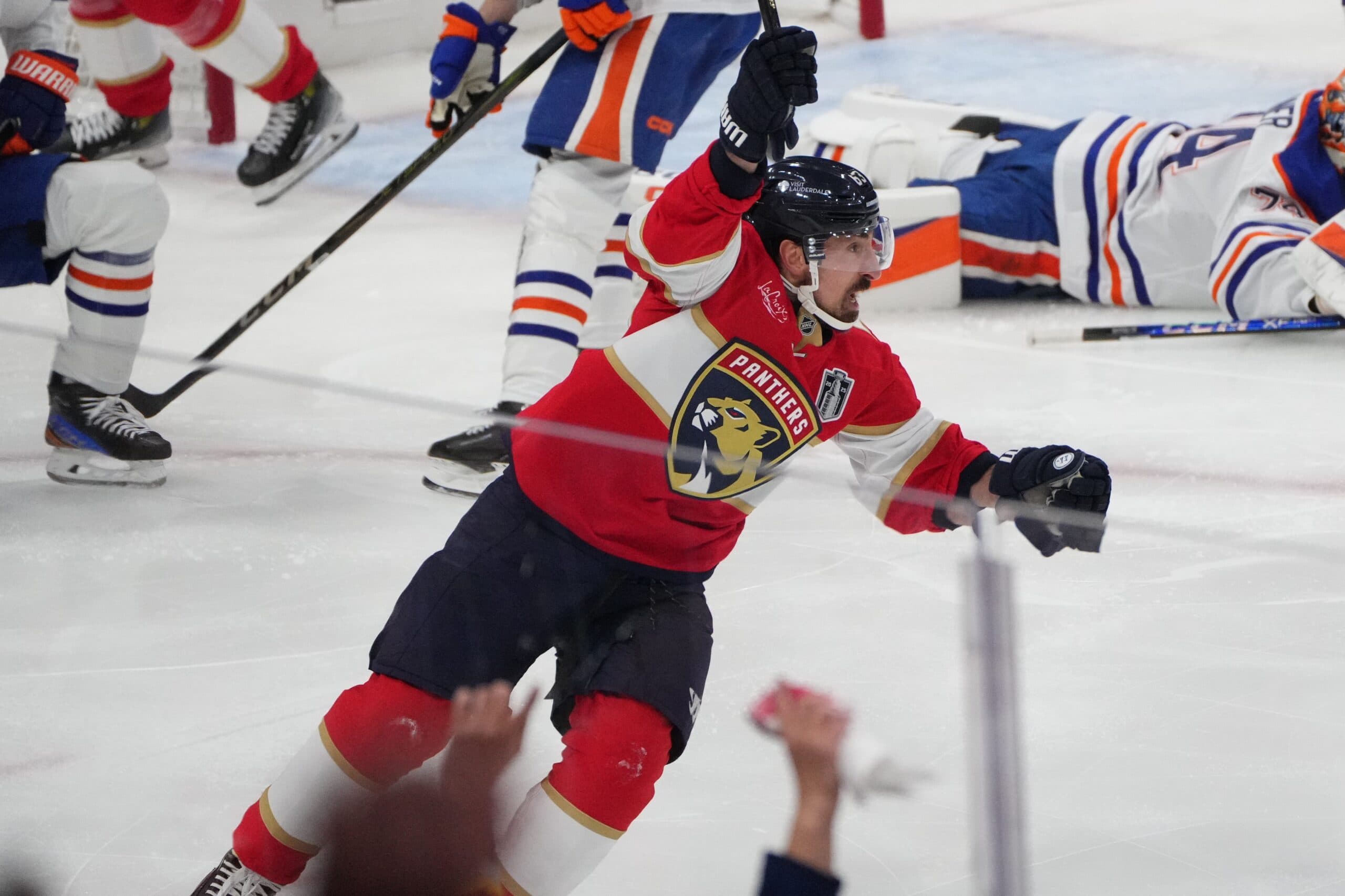 Panthers’ Marchand: oldest to score in first three games of Stanley Cup Final