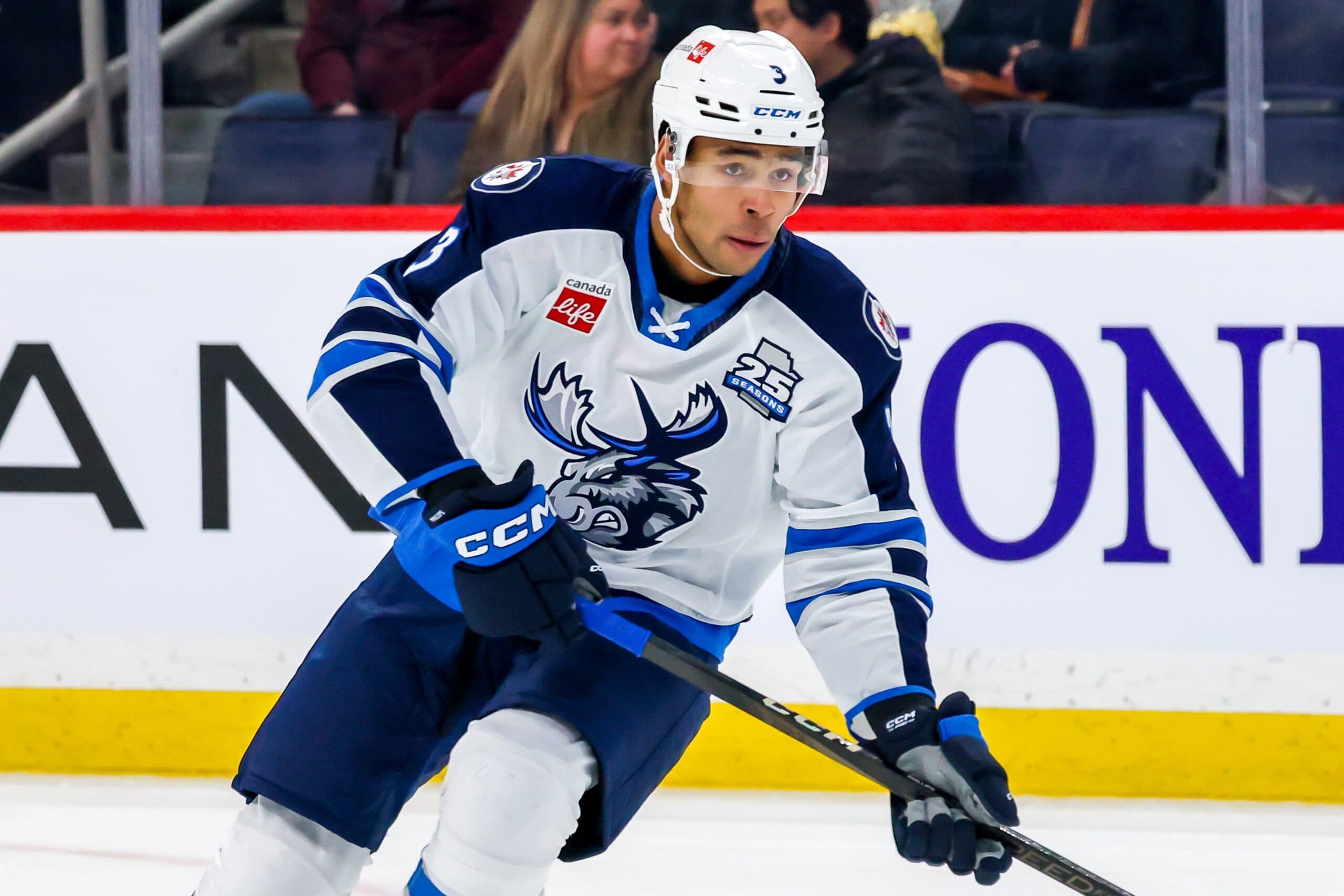 Jets sign defenseman Isaak Phillips to two-year contract