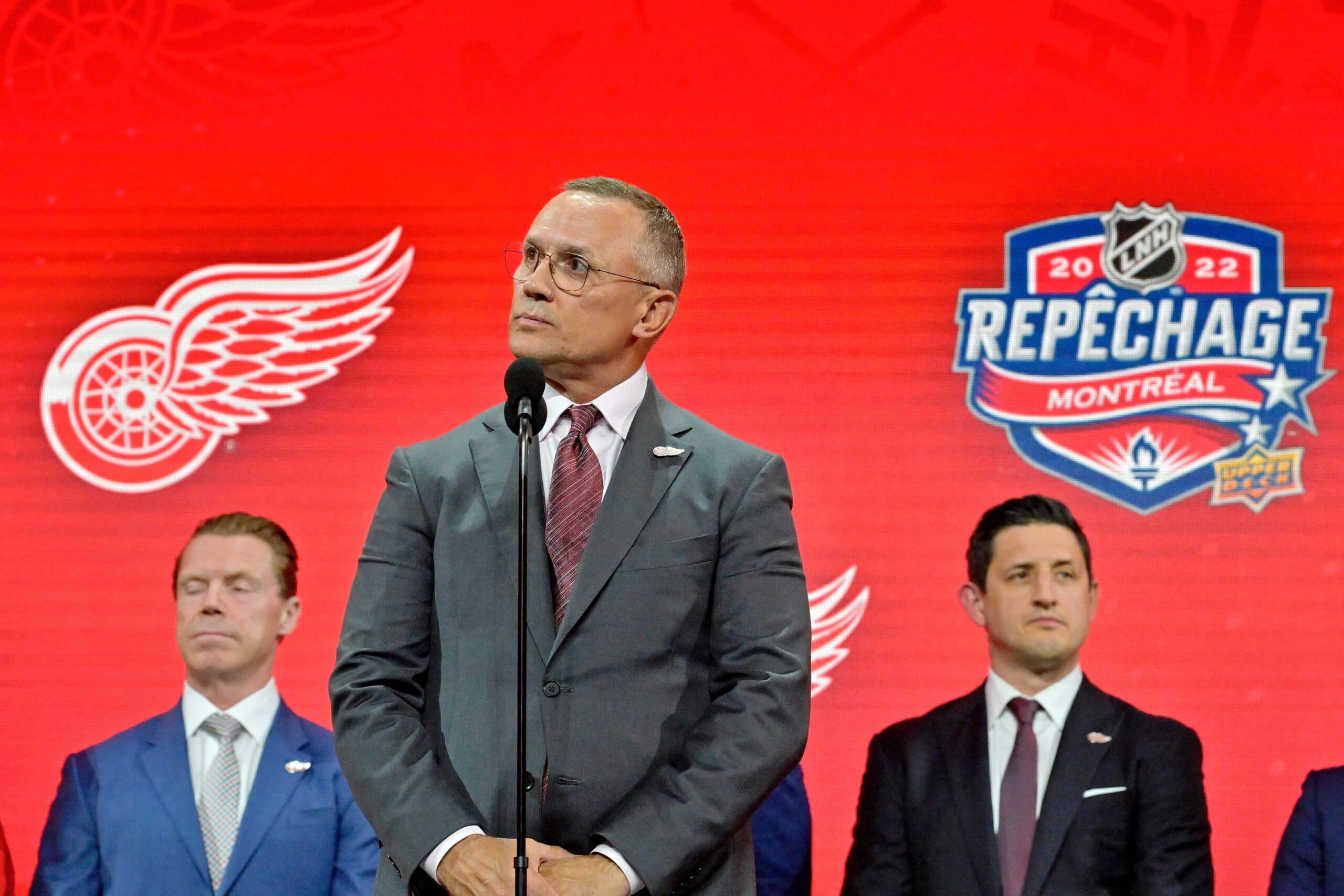 Detroit Red Wings GM Steve Yzerman