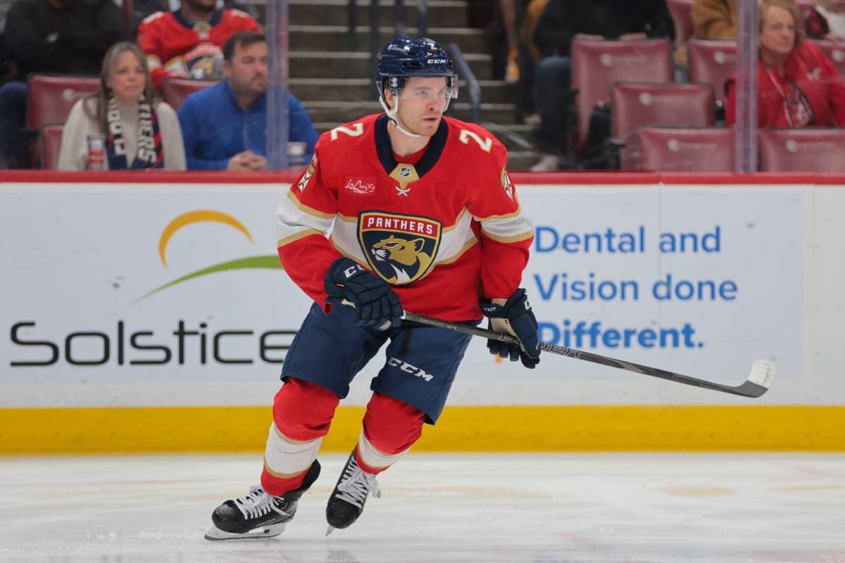 Panthers sign Tobias Bjornfot to one-year, two-way contract