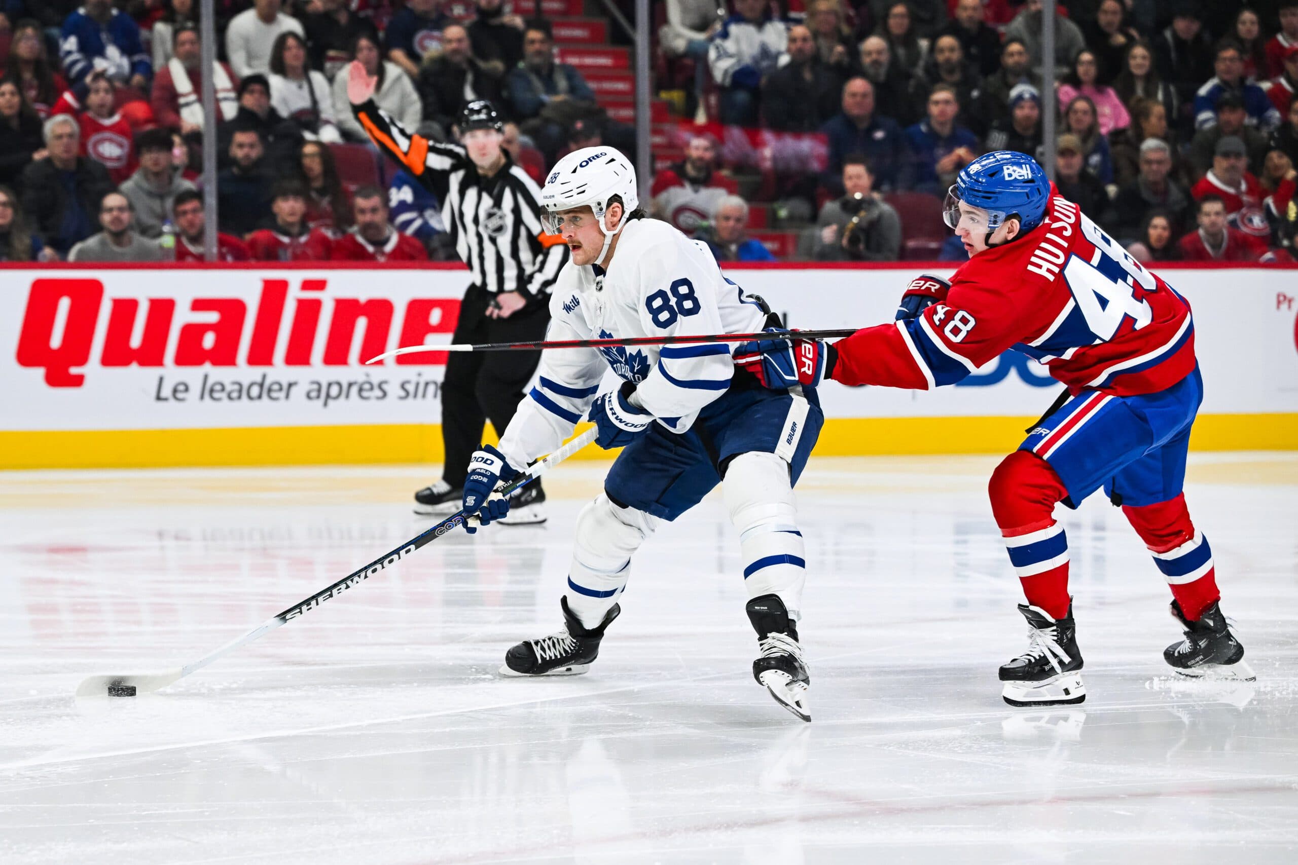 William Nylander and Lane Hutson