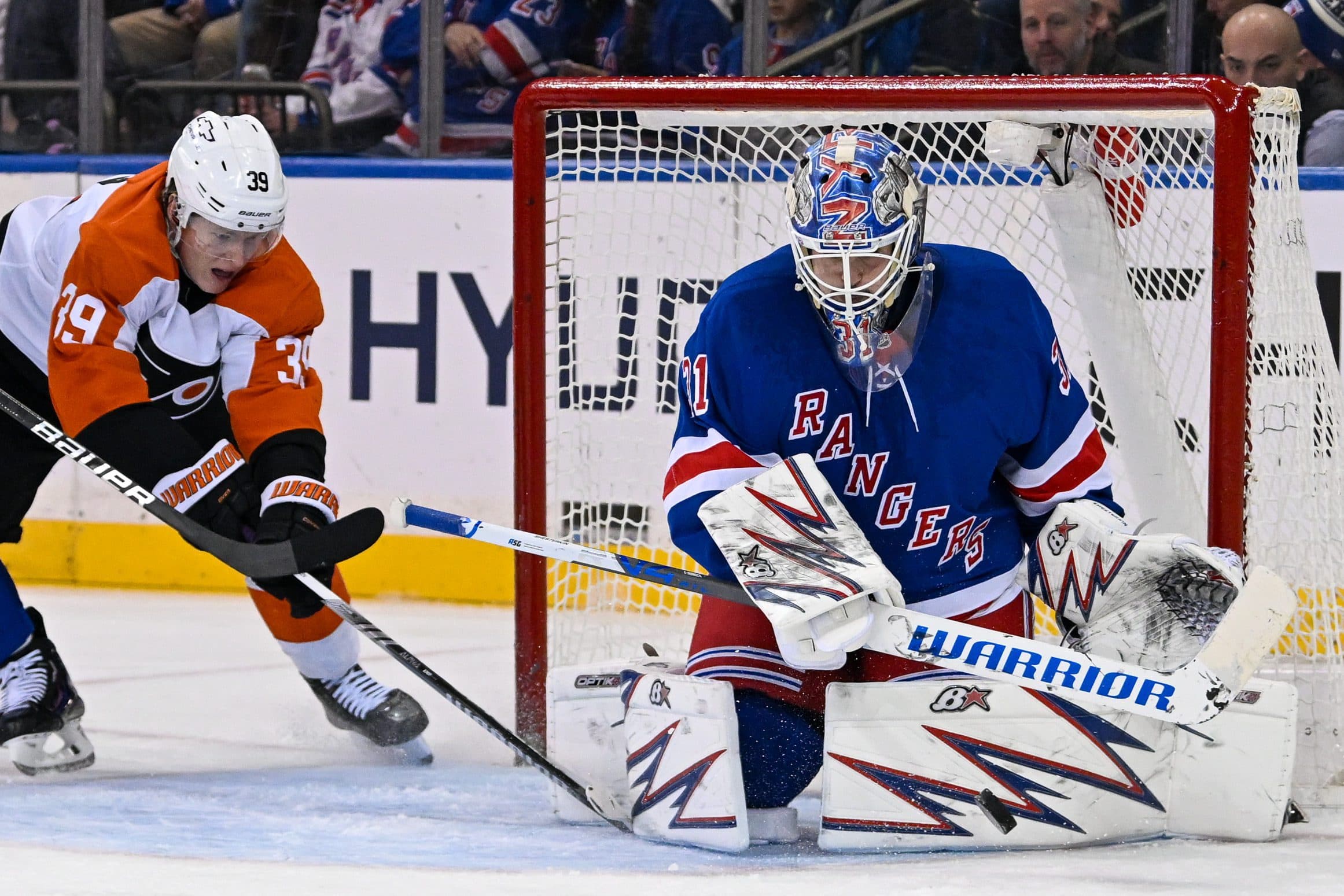 Matvei Michkov and Igor Shesterkin