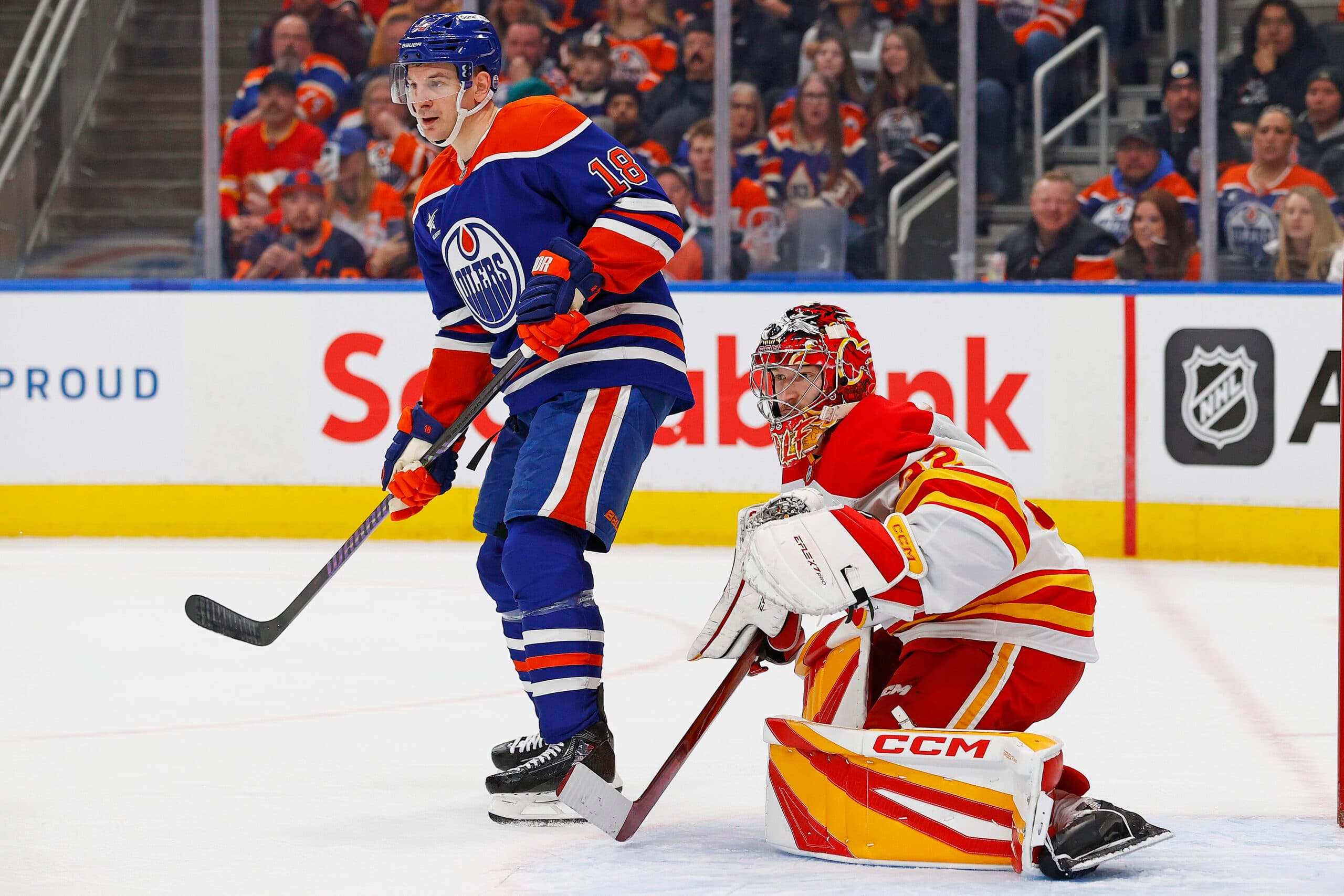 Zach Hyman and Dustin Wolf