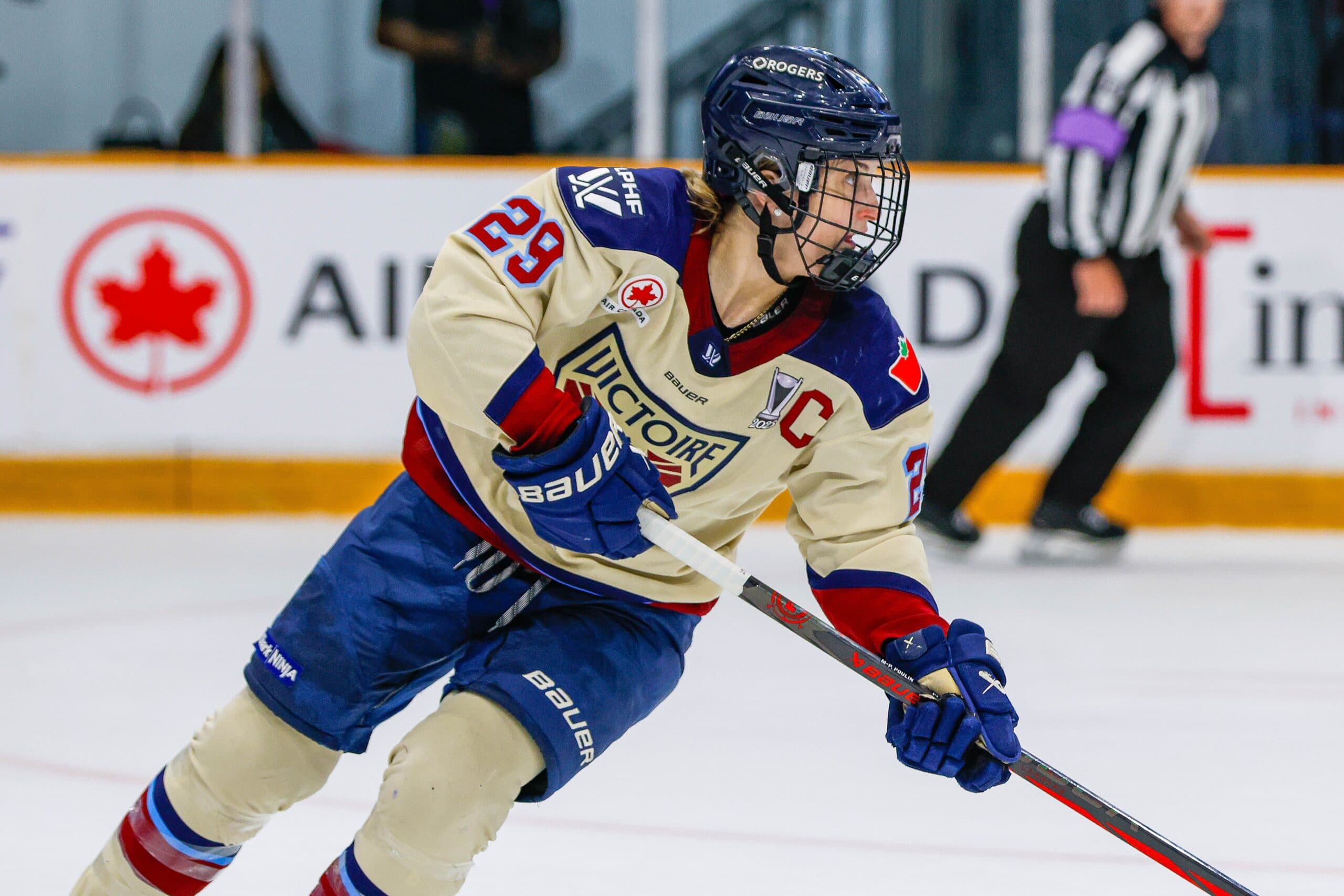 Montreal Victoire forward Marie-Philip Poulin
