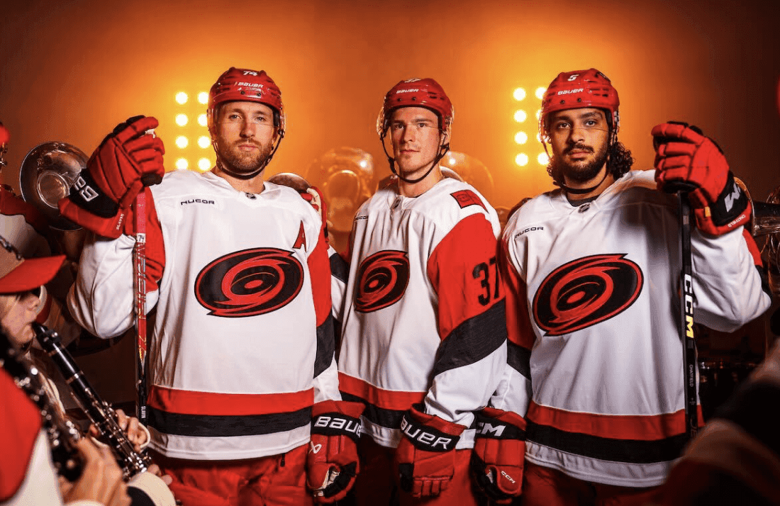 Carolina Hurricanes away jersey