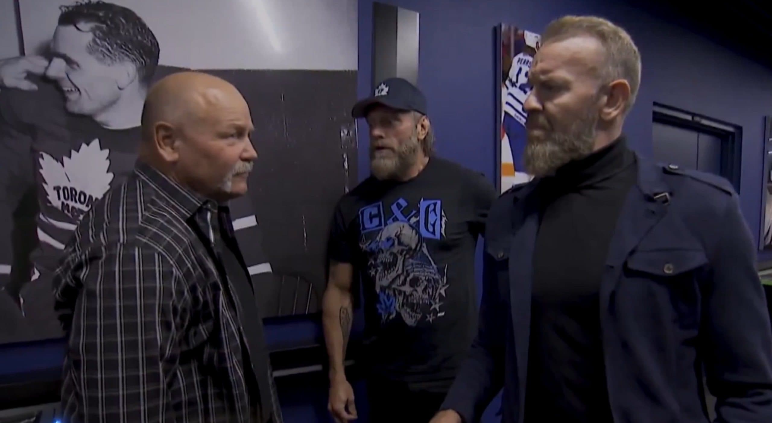 Wendel Clark makes appearance on AEW in Toronto