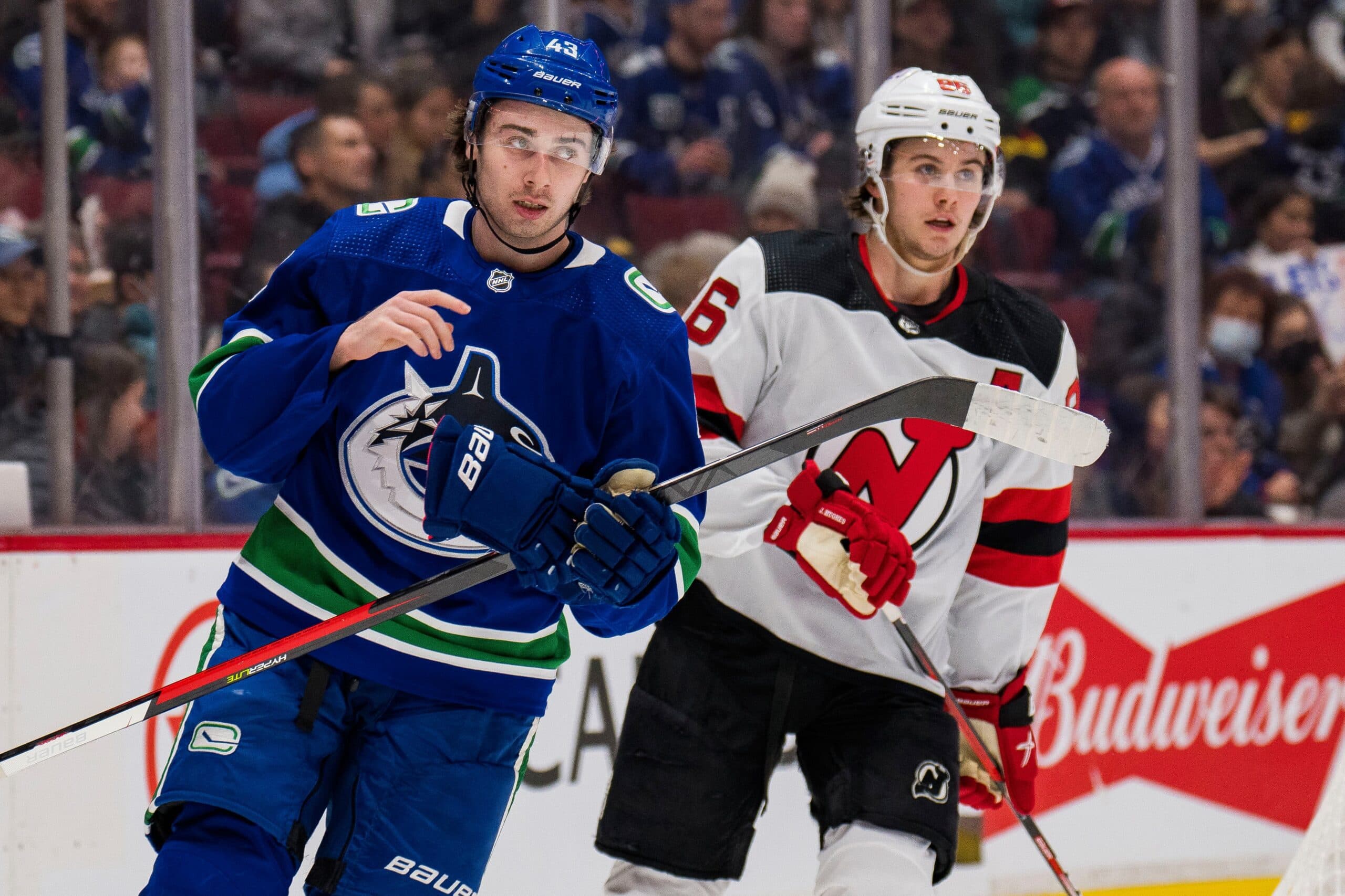 Devils’ Jack Hughes: ‘I’d love to play with Quinn at some point’