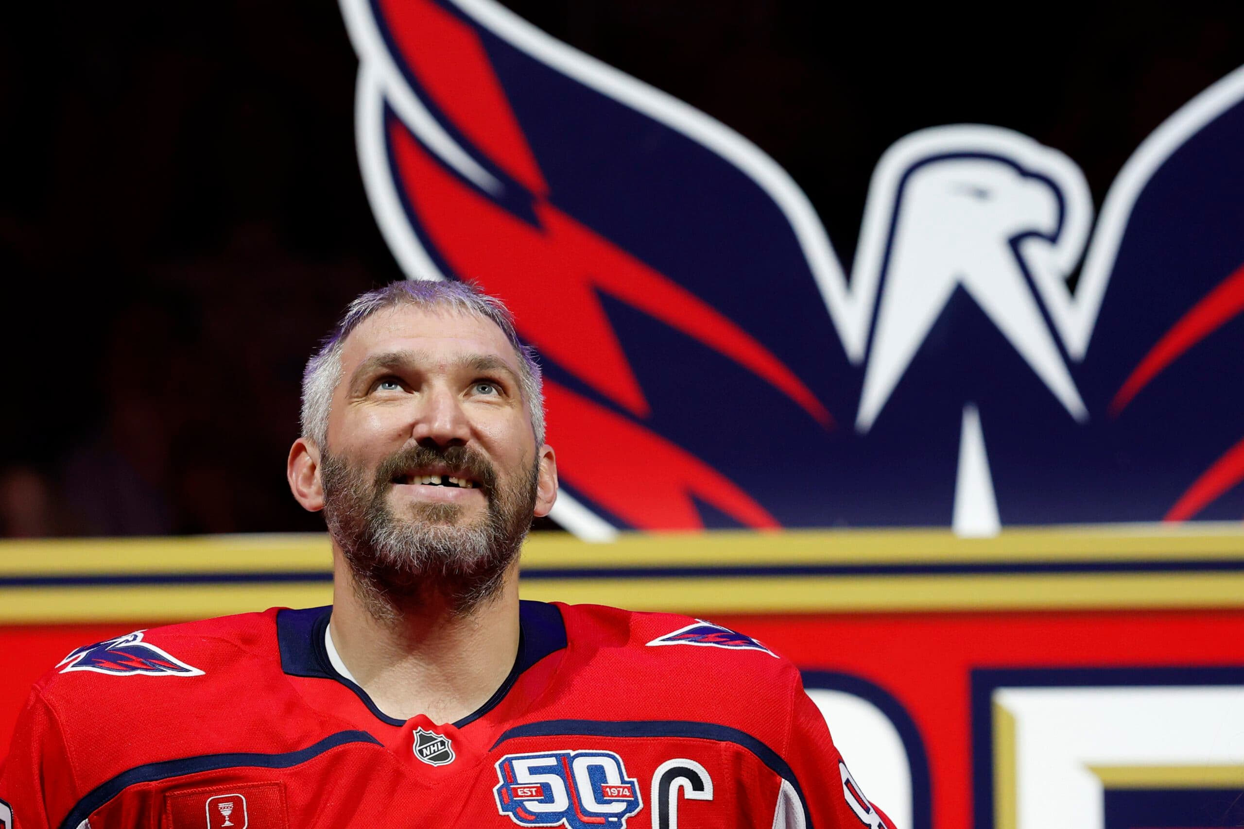 Washington Capitals left winger Alex Ovechkin